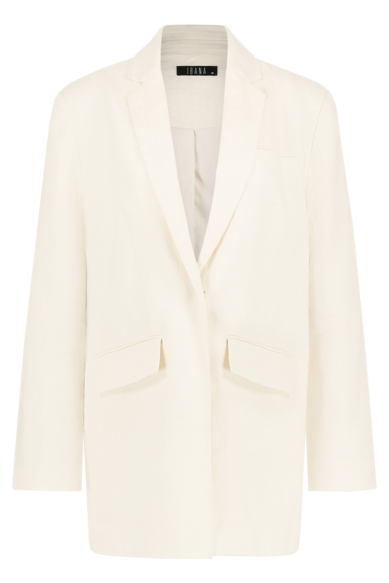 Dames blazer ecru