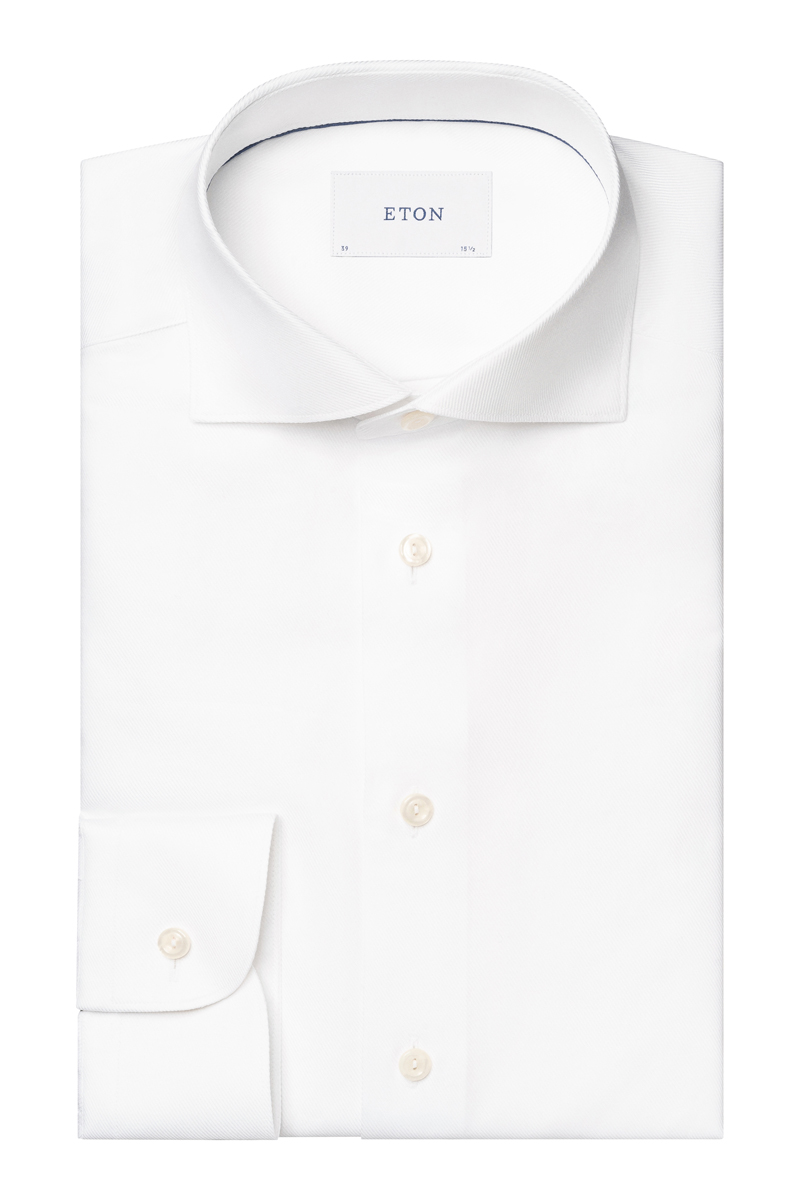 Heren overhemd lm dressual wit