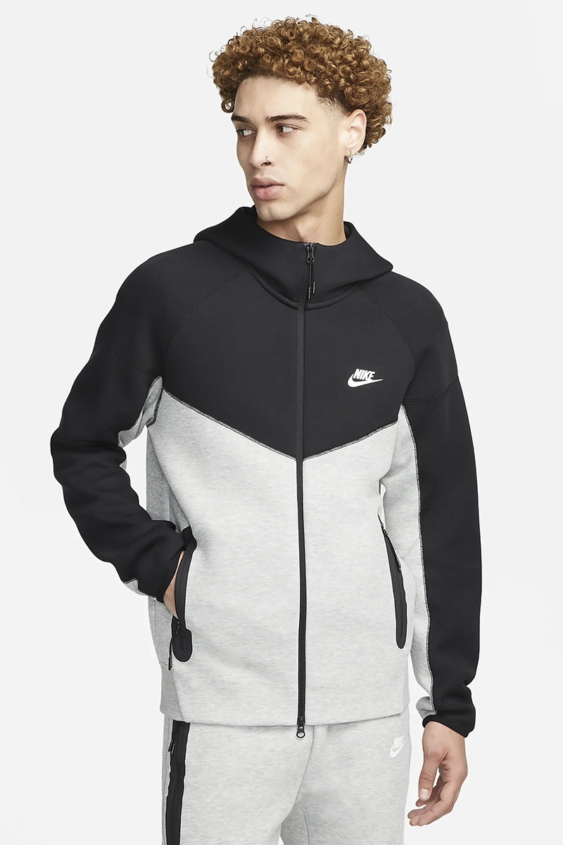 Nike Nike Tech Fleece Men's Full-zip Win Grijs-Multicolour 2