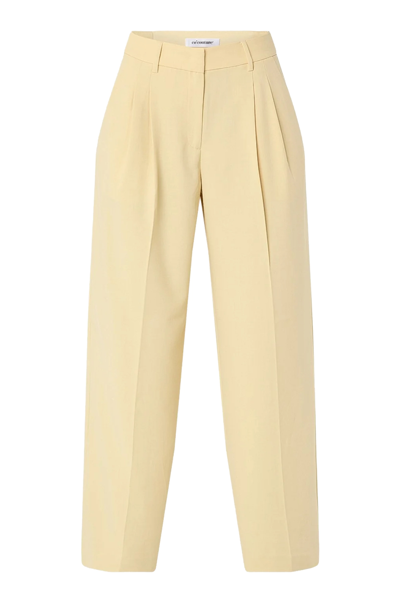 Dames broek geel