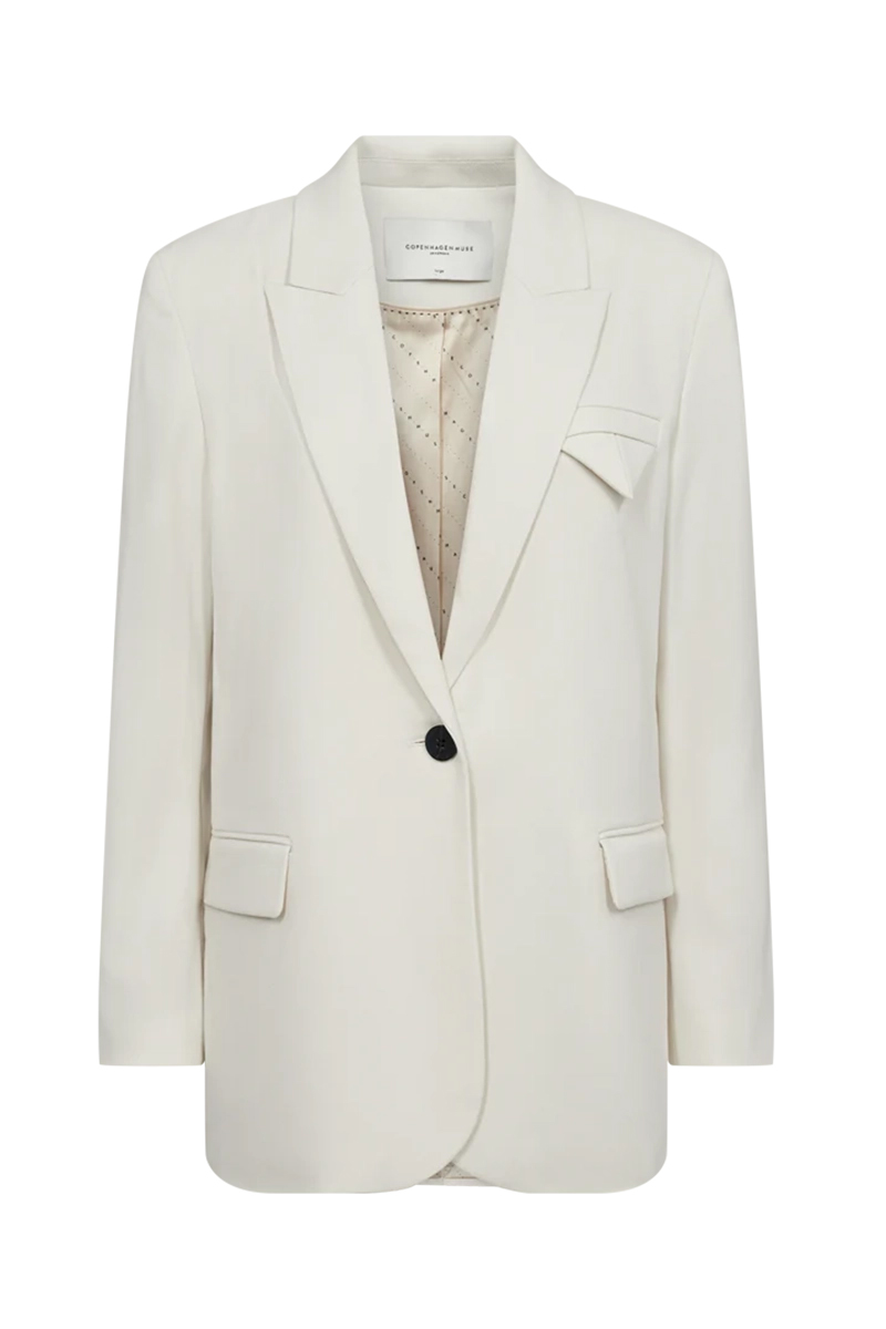 Dames blazer ecru