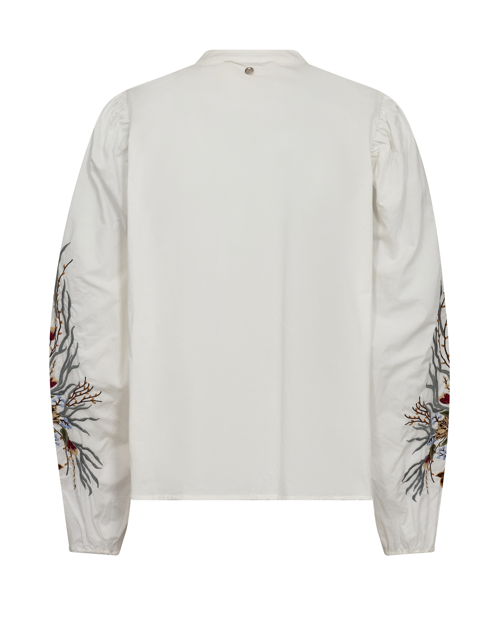 Dames blouse lange mouw ecru