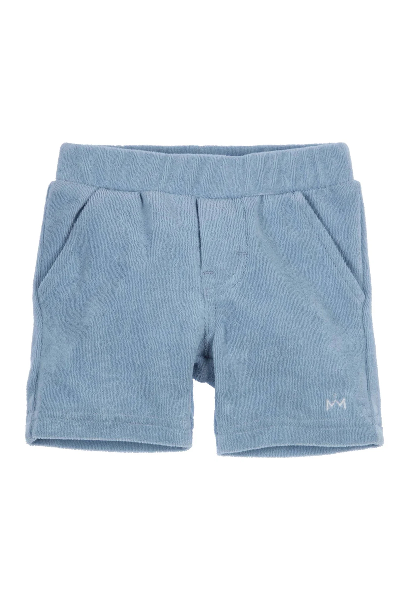 Baby short blauw