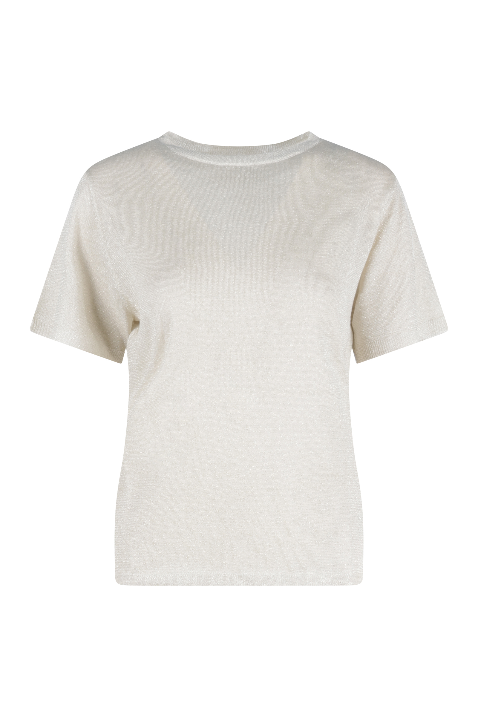 Dames t-shirt korte mouw goud