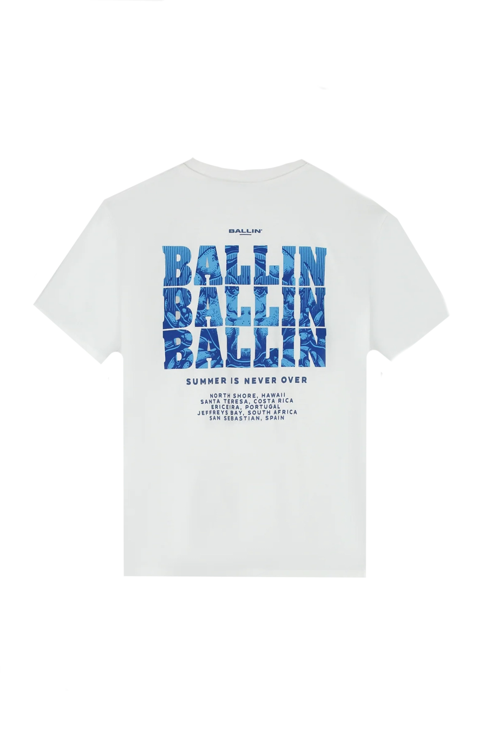 Jongens t-shirt korte mouw wit