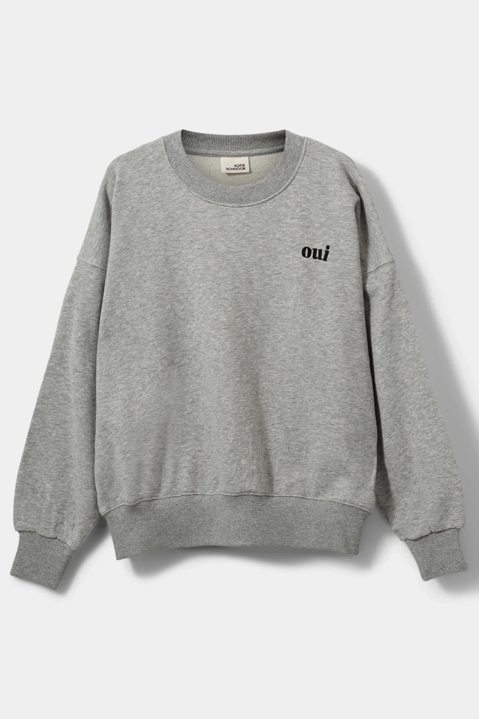 Meisjes sweater grijs