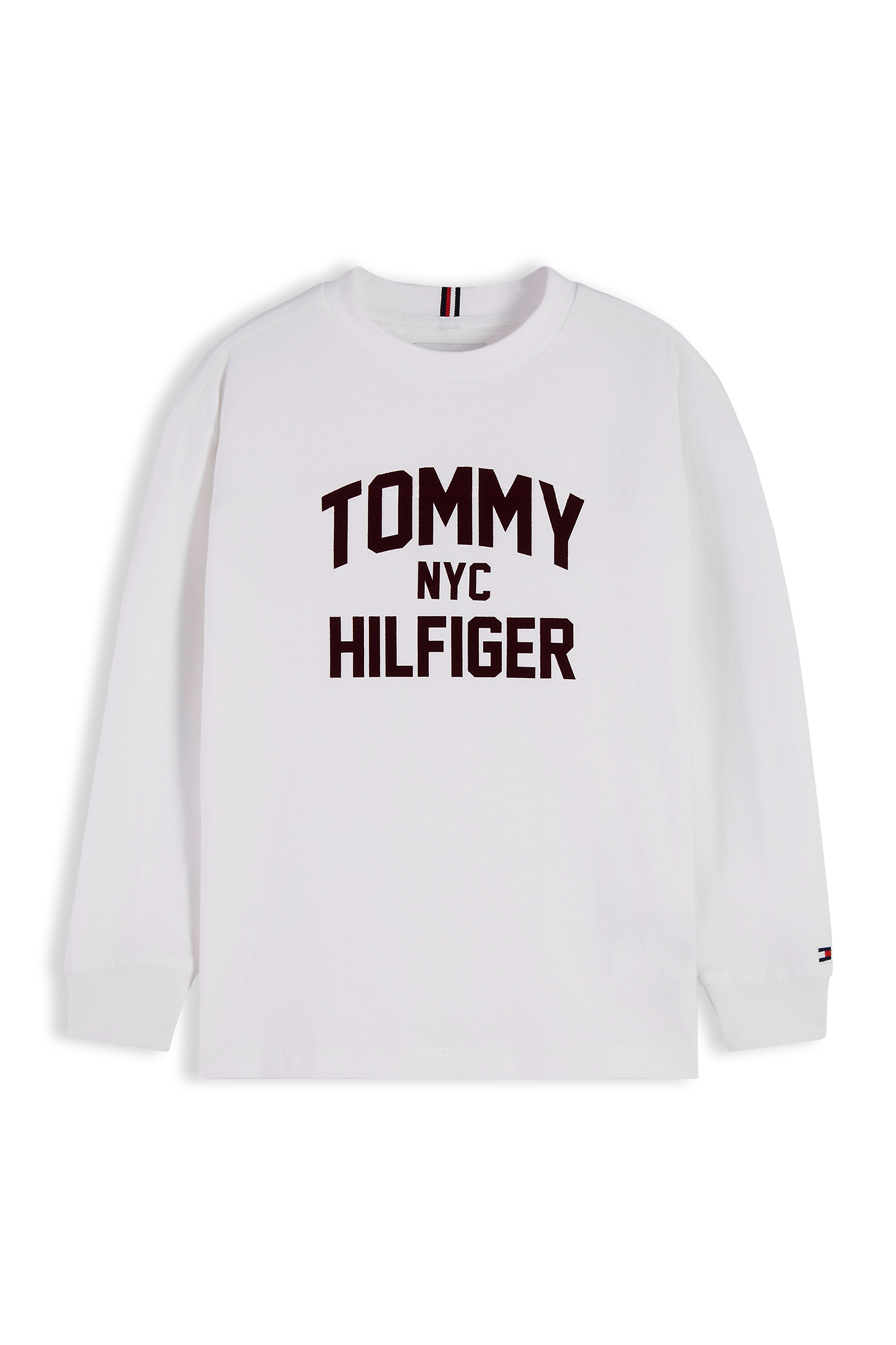 Jongens t-shirt lange mouw wit