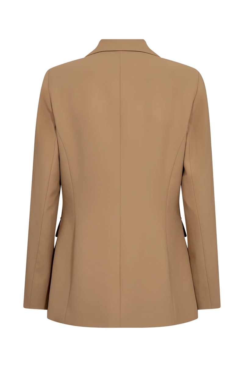 Dames blazer bruin