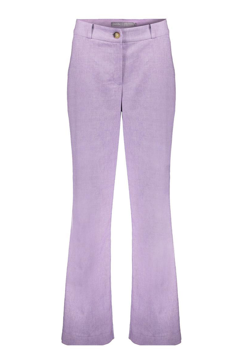 Dames broek paars