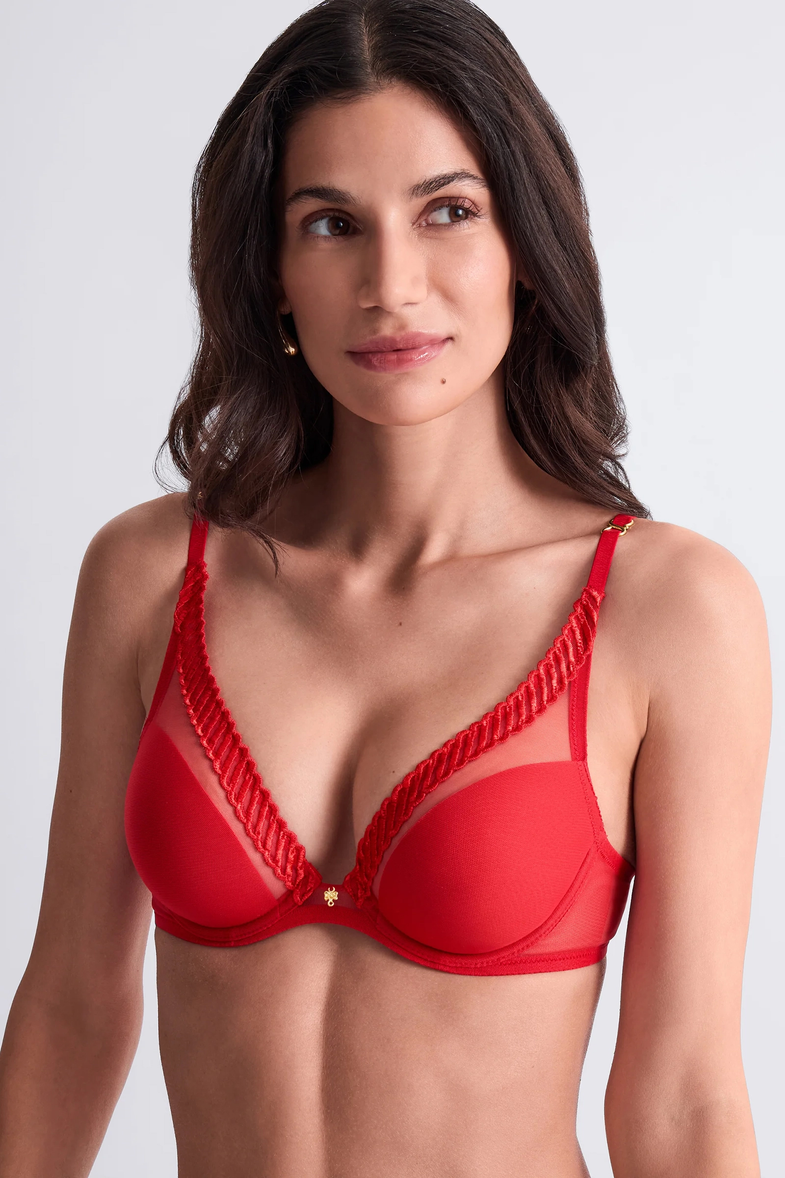 Lingerie dames bh rood