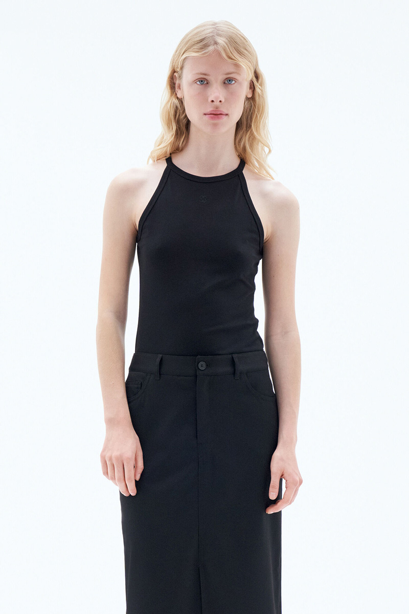 Dames top zwart