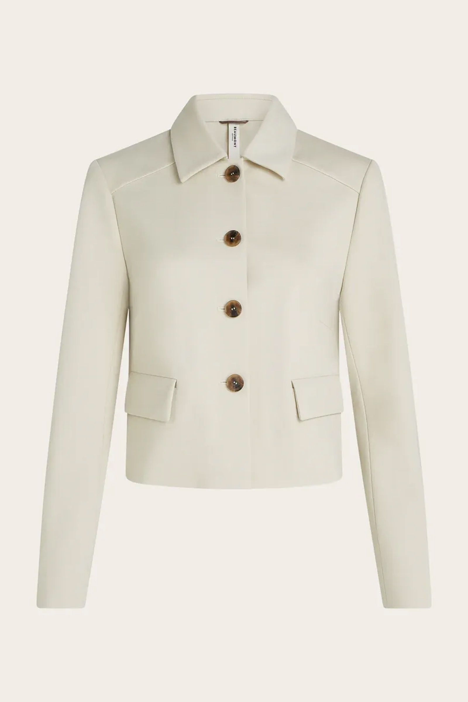 Dames blazer ecru