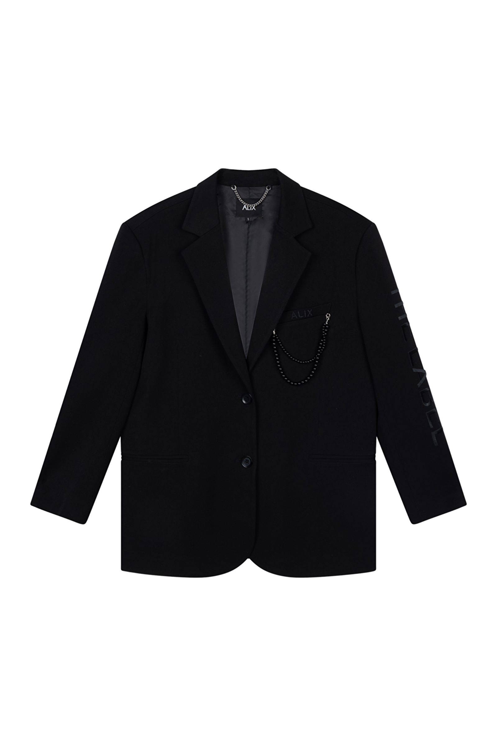 Dames blazer zwart