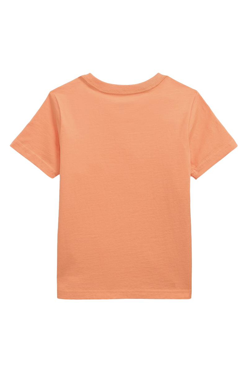 Jongens t-shirt korte mouw oranje