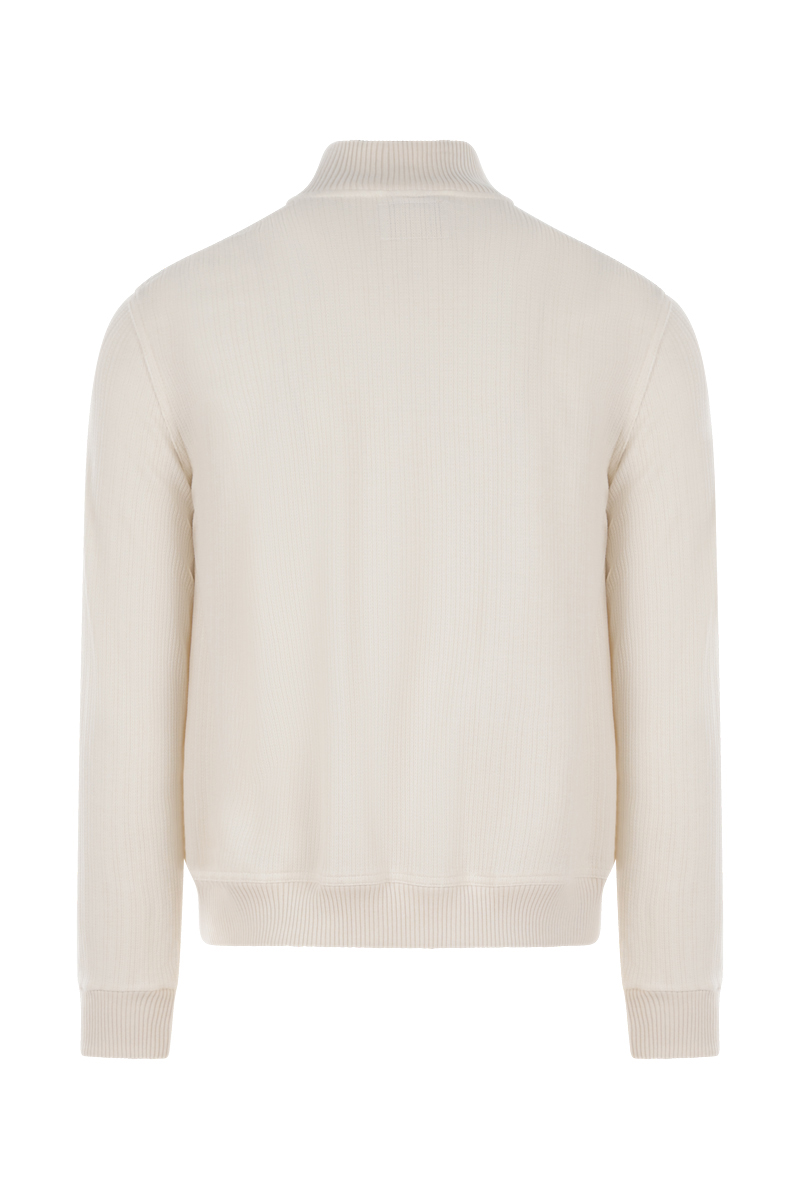 Heren vest ecru