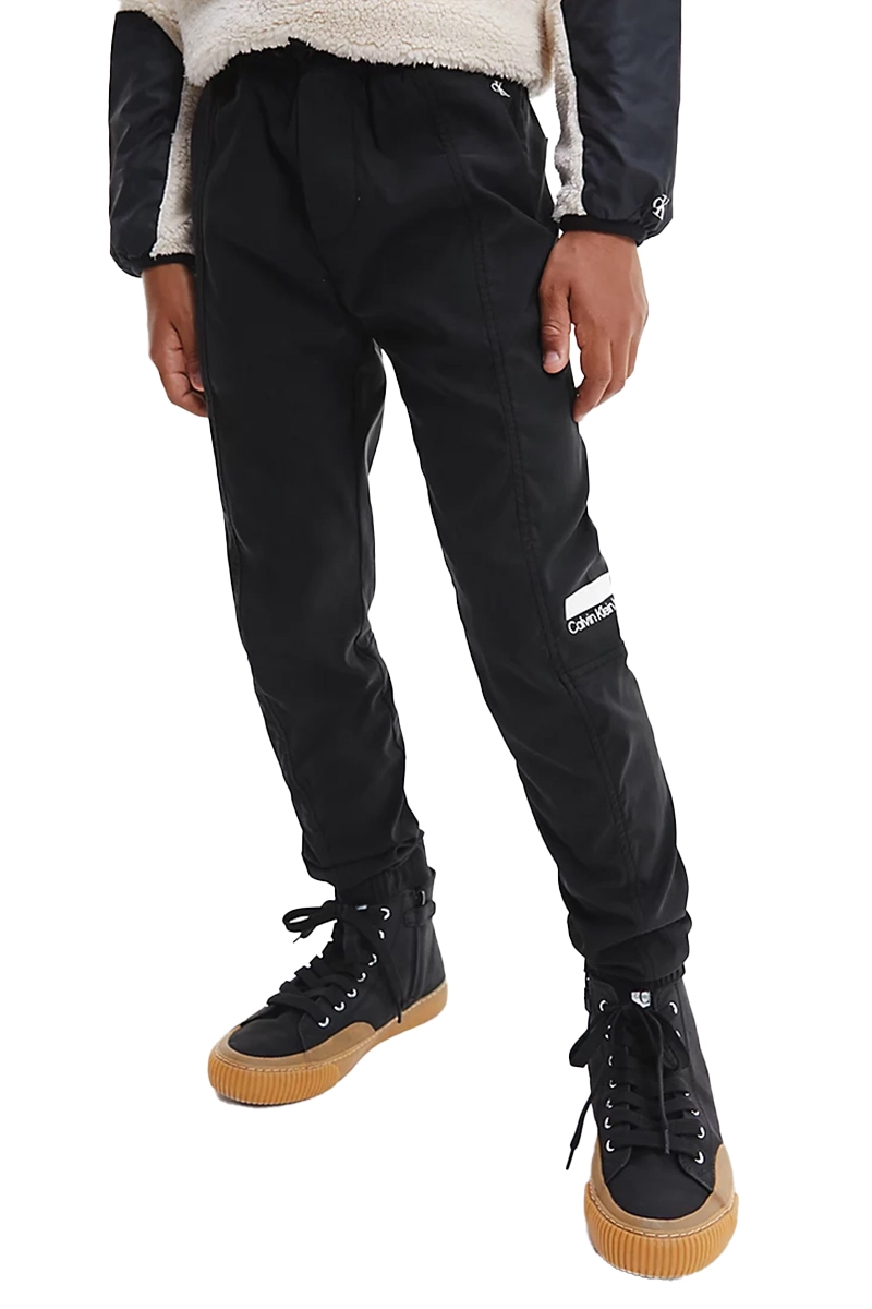 Calvin Klein small block logo pants Zwart-1 1