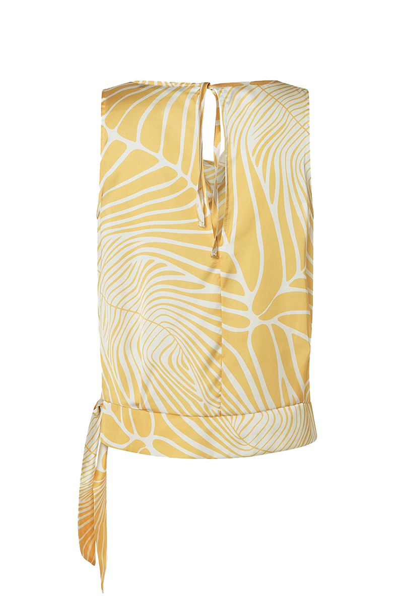 Dames top geel