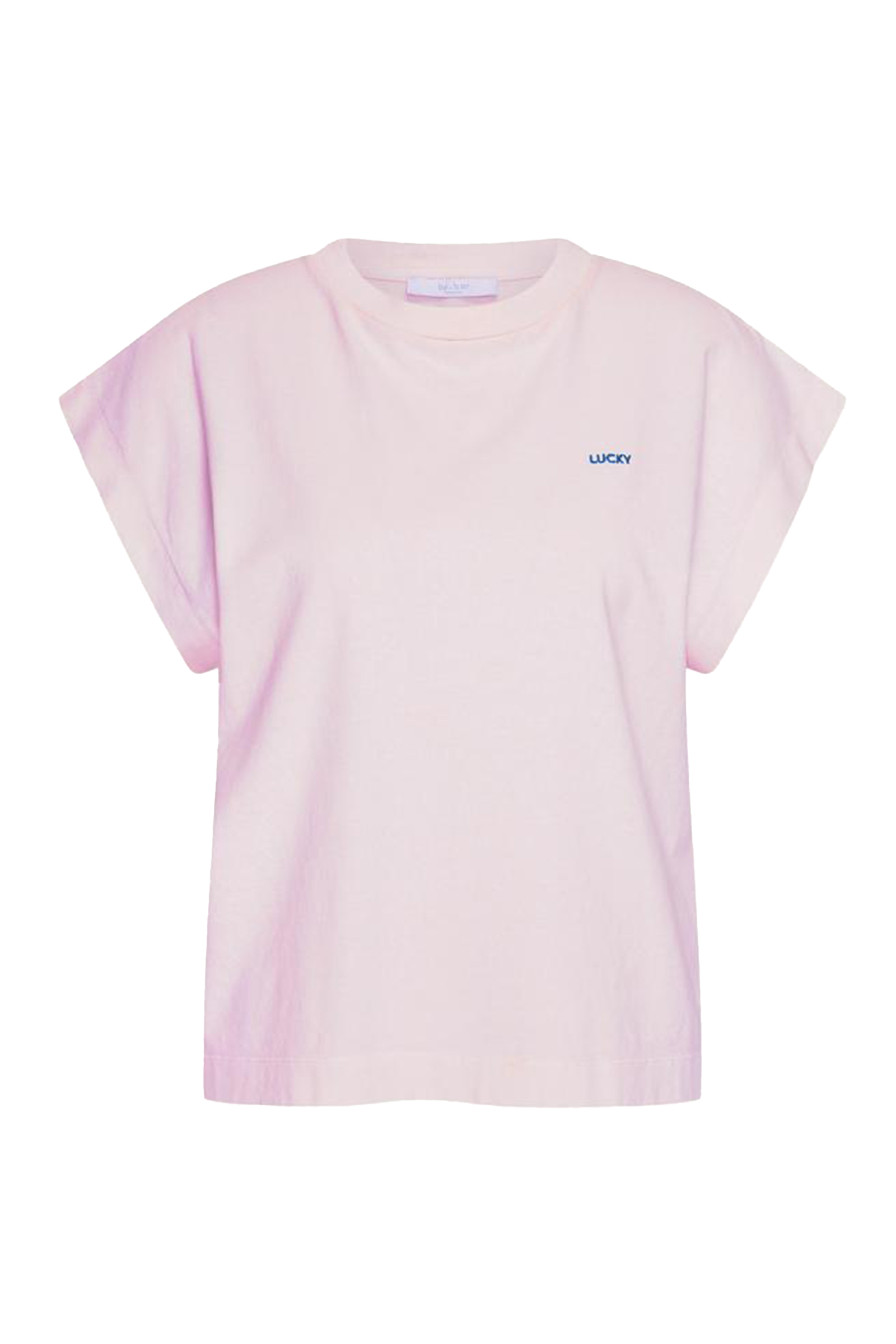 Dames t-shirt korte mouw rose