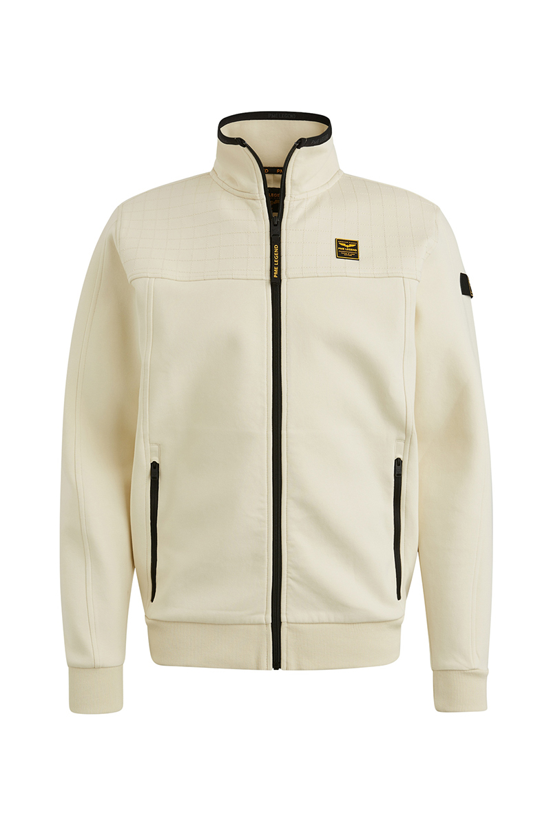 Zip jacket spacer look sweat