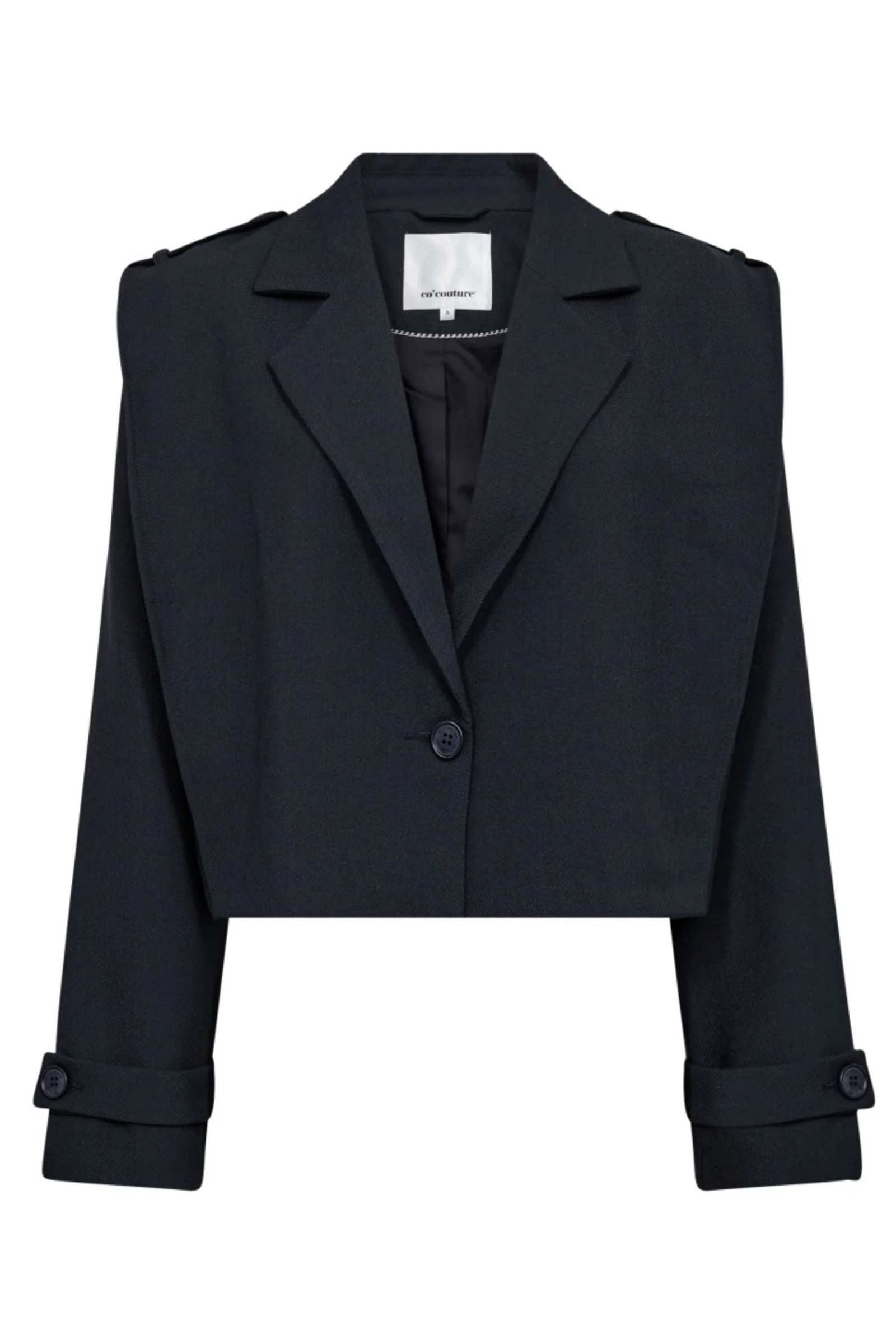 Dames jas blauw