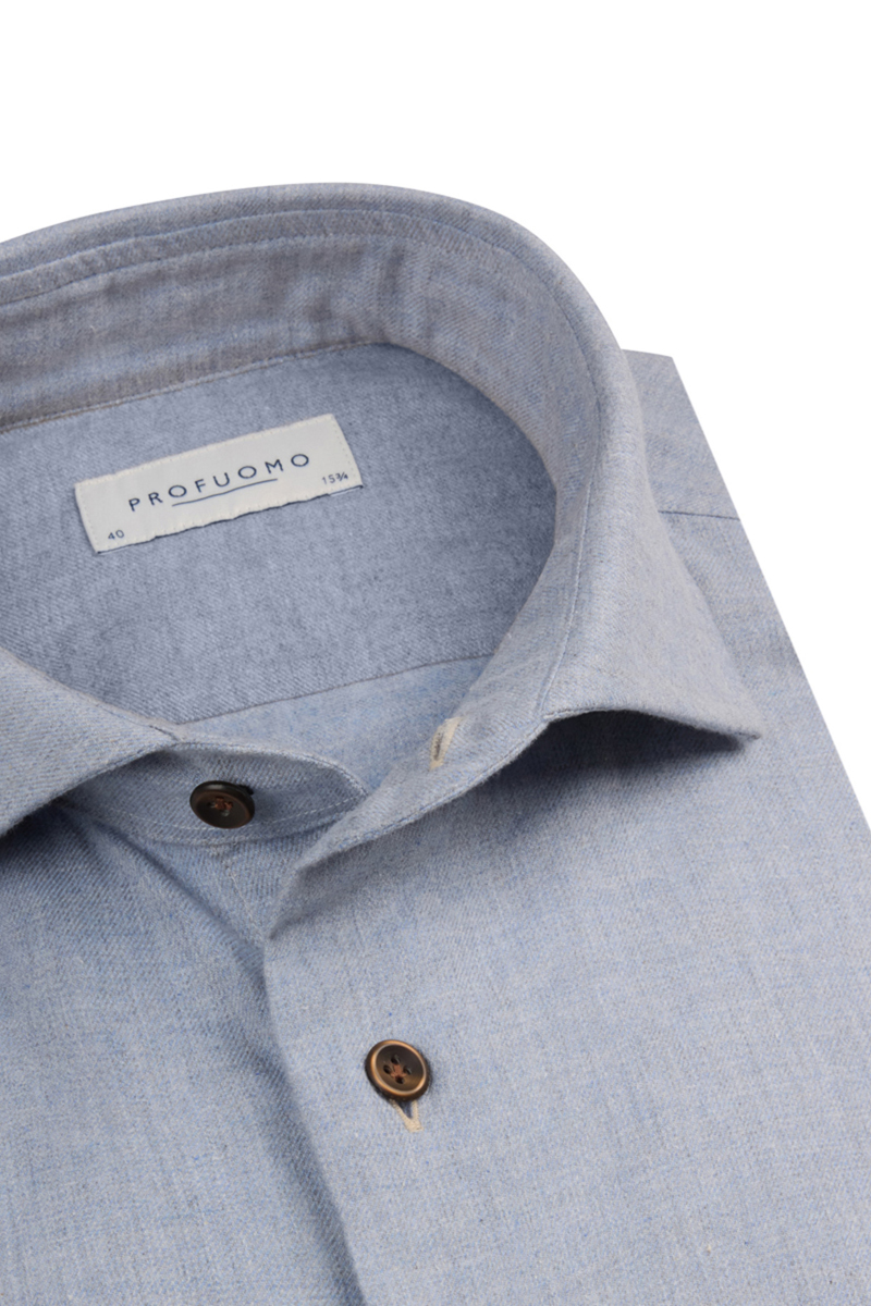 Heren t-shirt kortemouw blauw