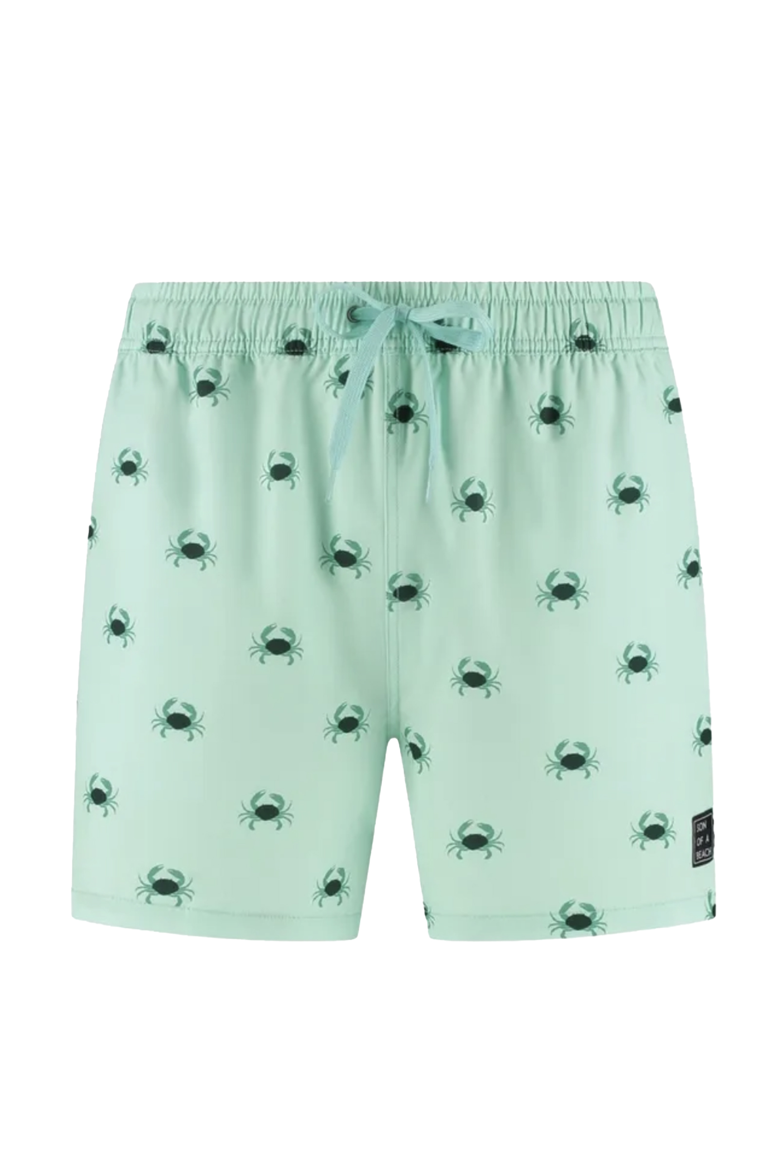Bad/beach heren zwemshort groen
