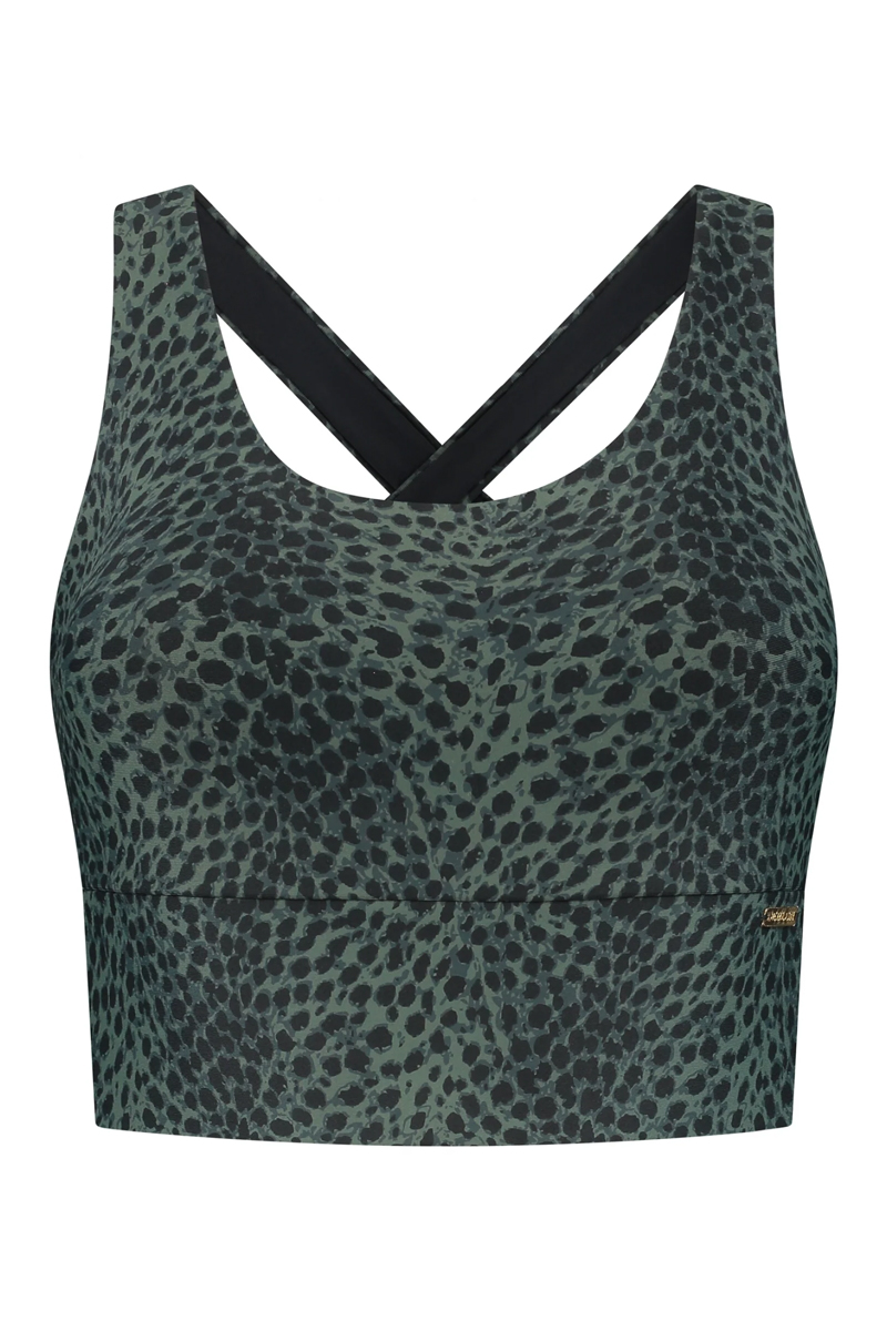 Sport bh groen