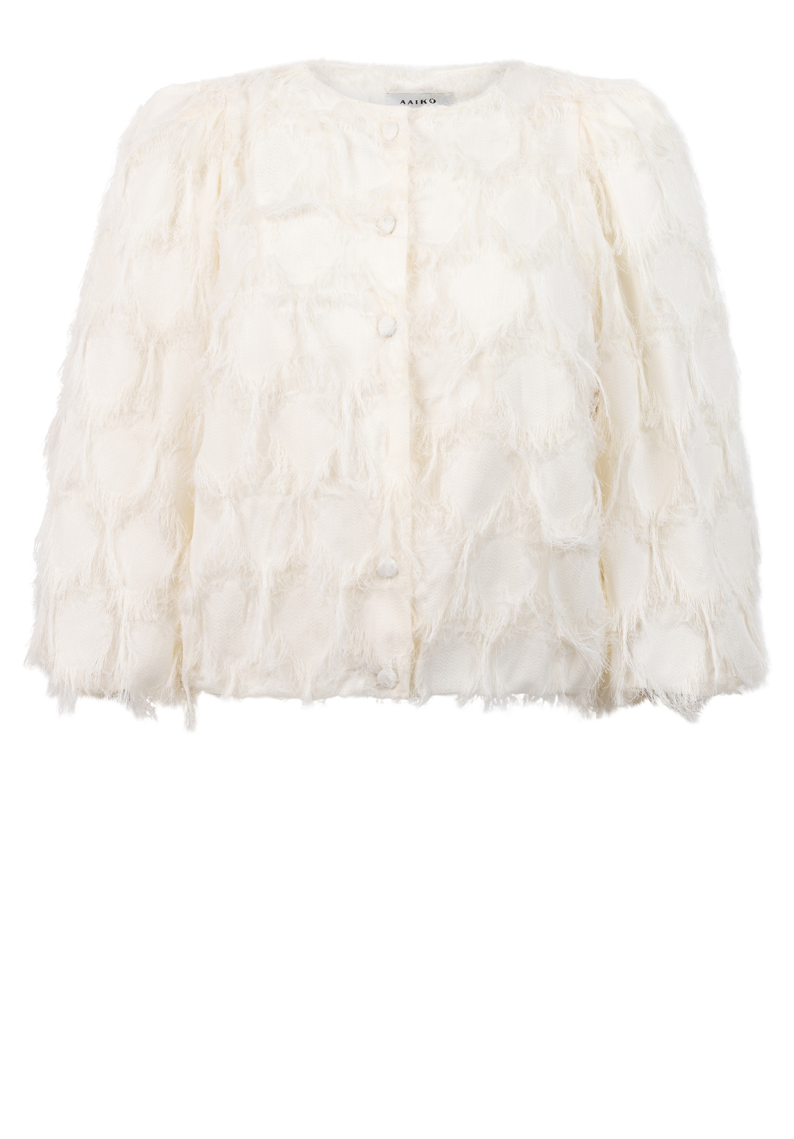 Dames blazer ecru