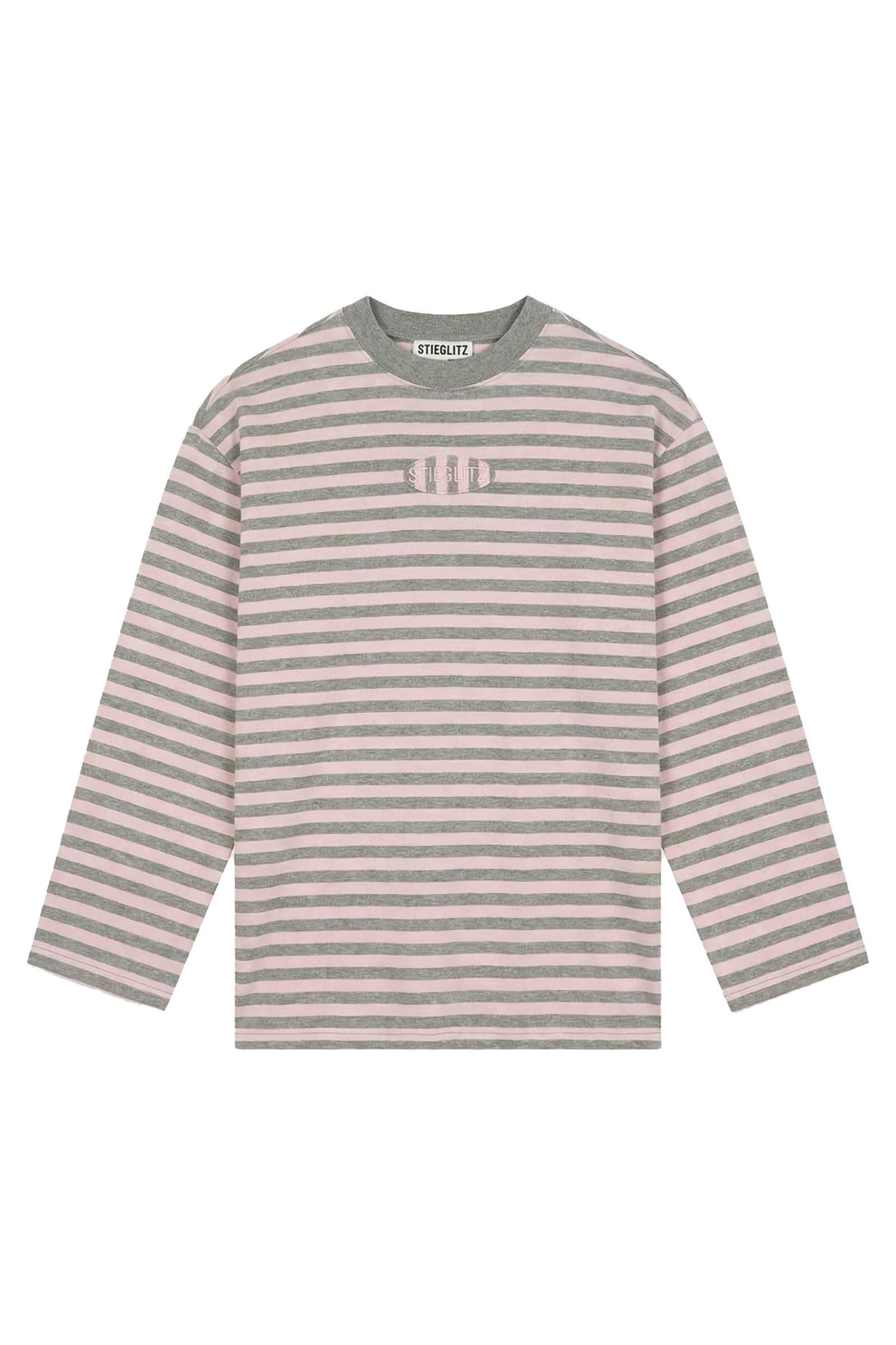 Dames t-shirt lange mouw rose