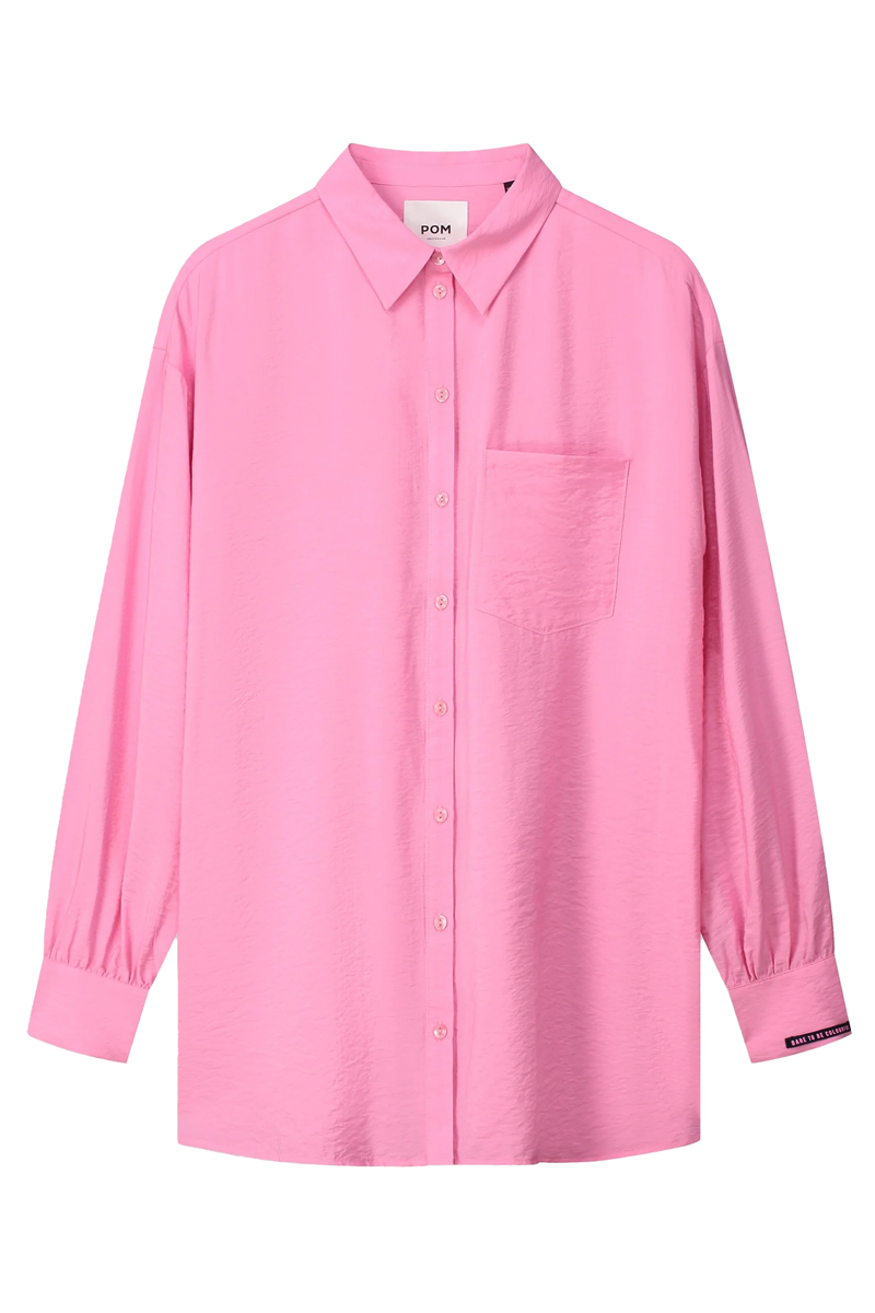 POM Amsterdam BLOUSE Blooming Pink Rose-1 1