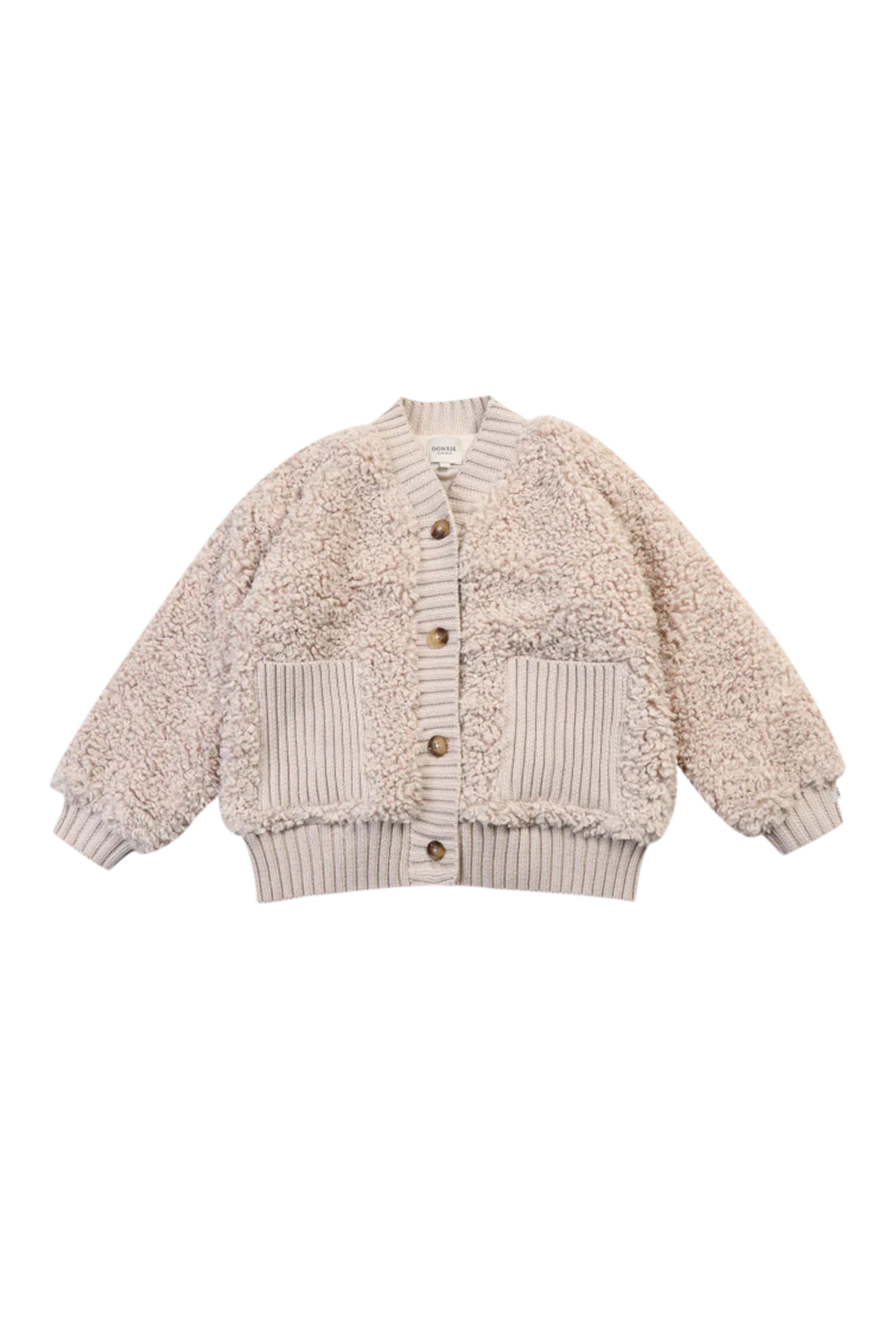 Jongens vest bruin