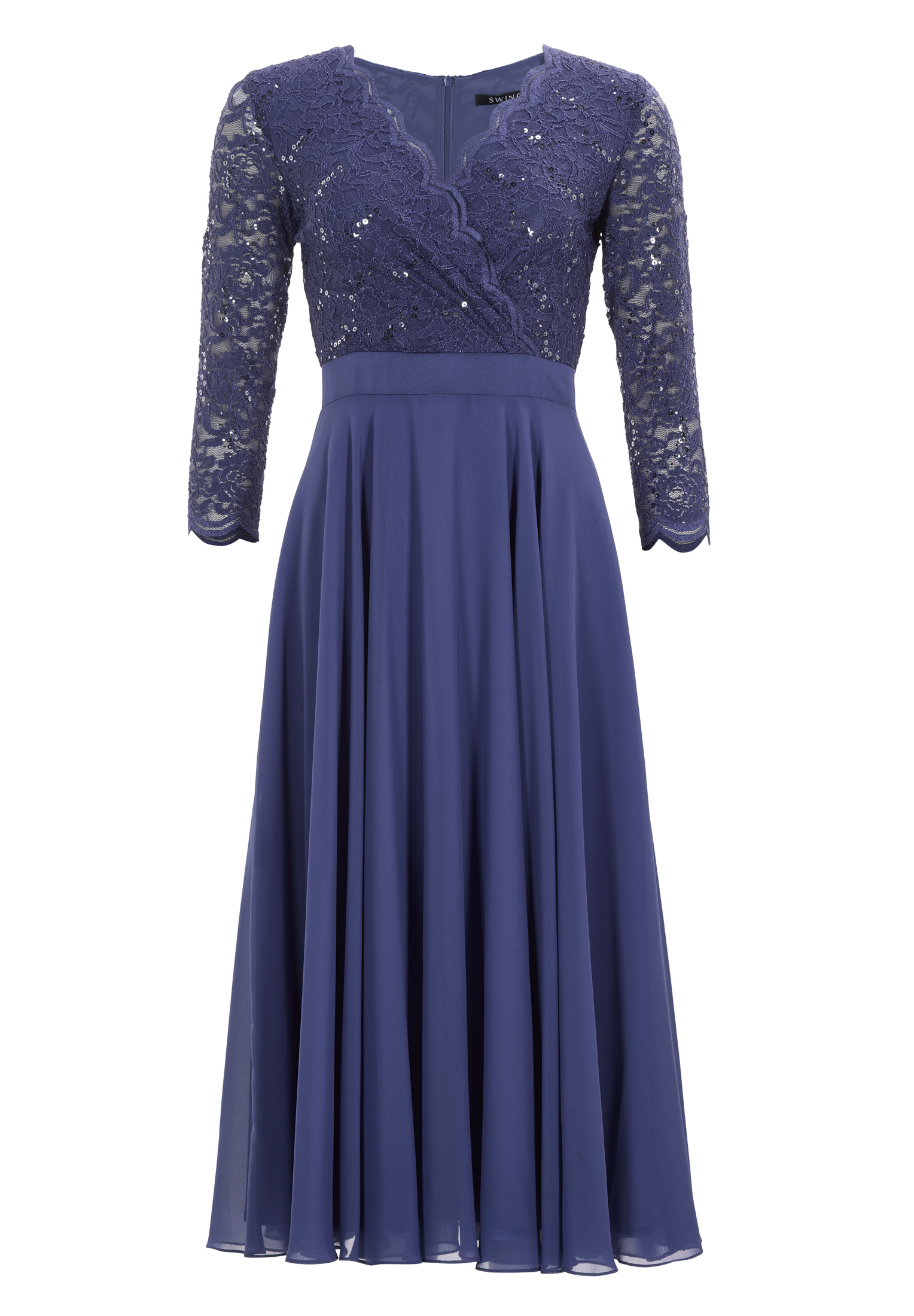 Dames jurk blauw
