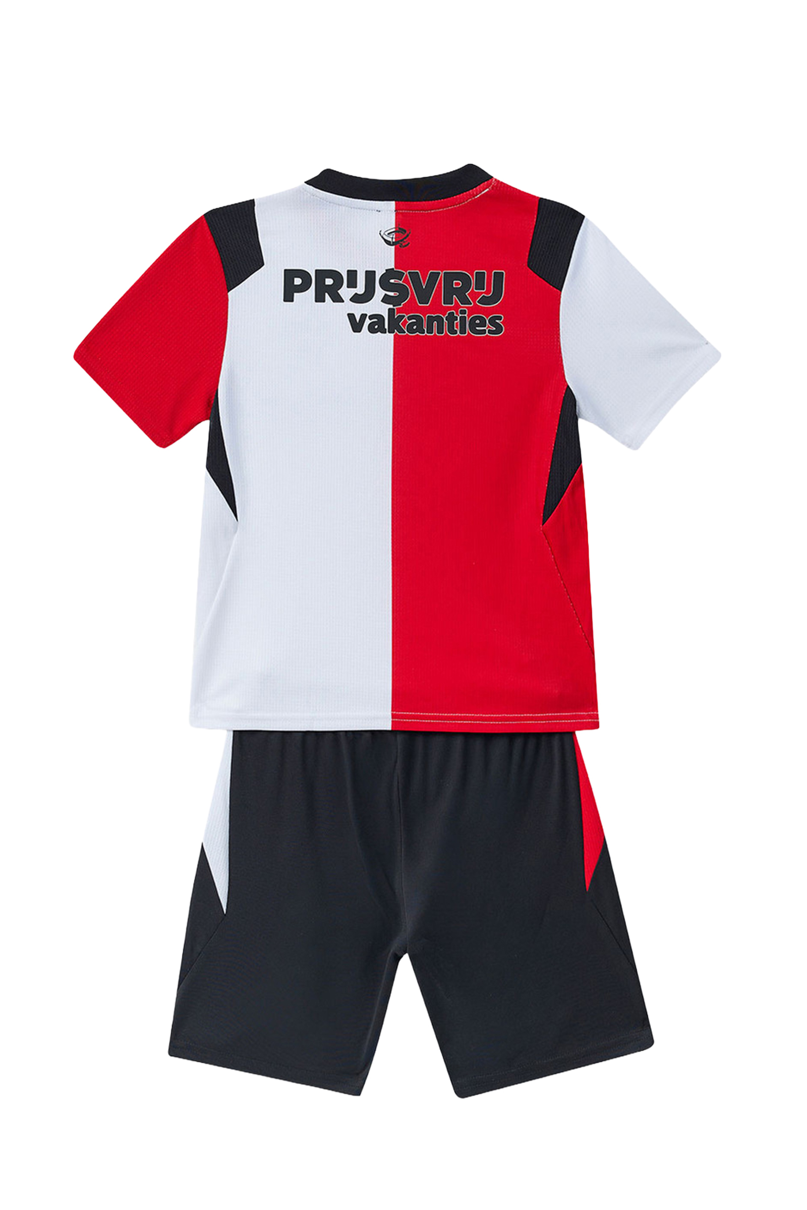 Voetbal jongens set wit