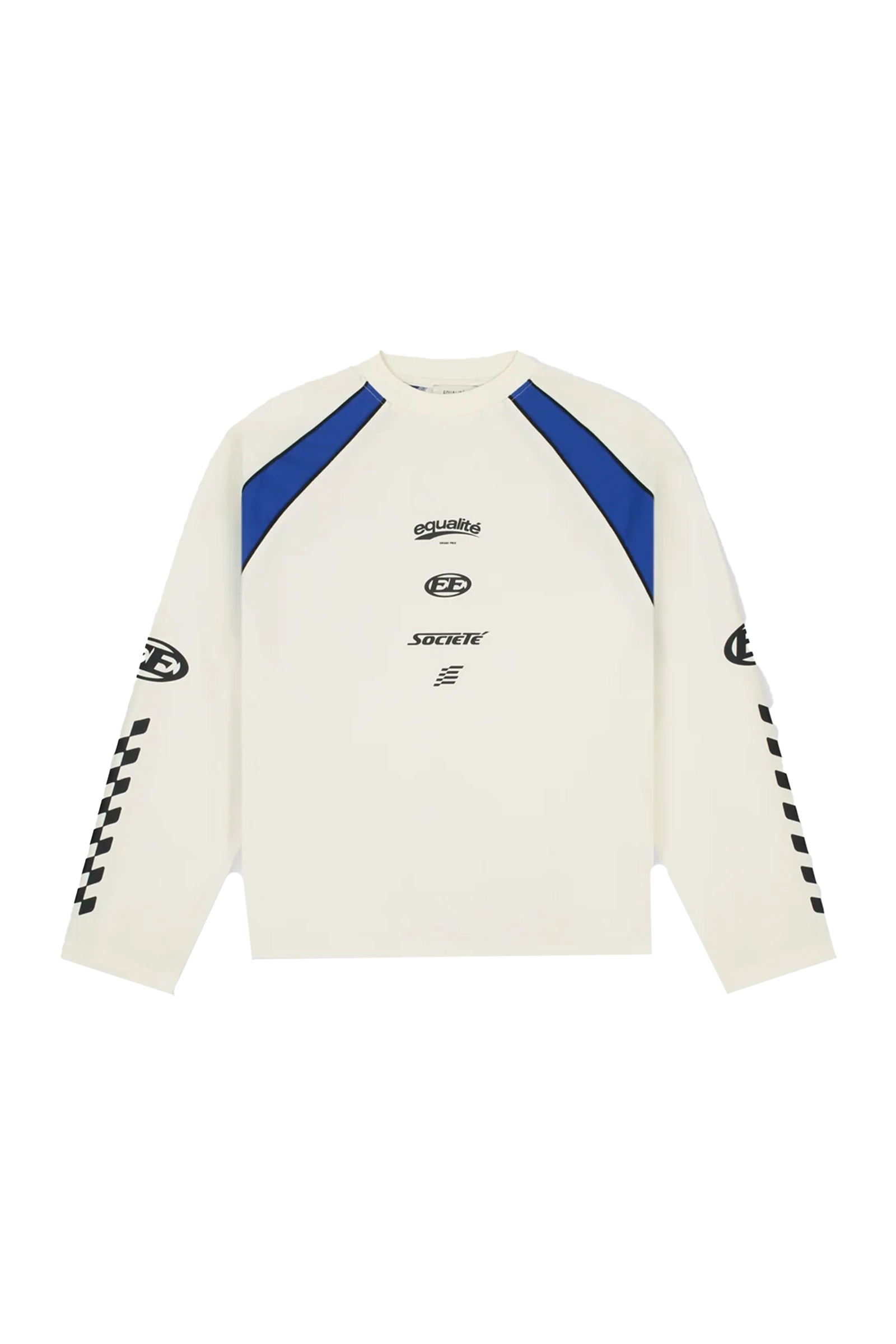 Heren t-shirt lange mouw wit
