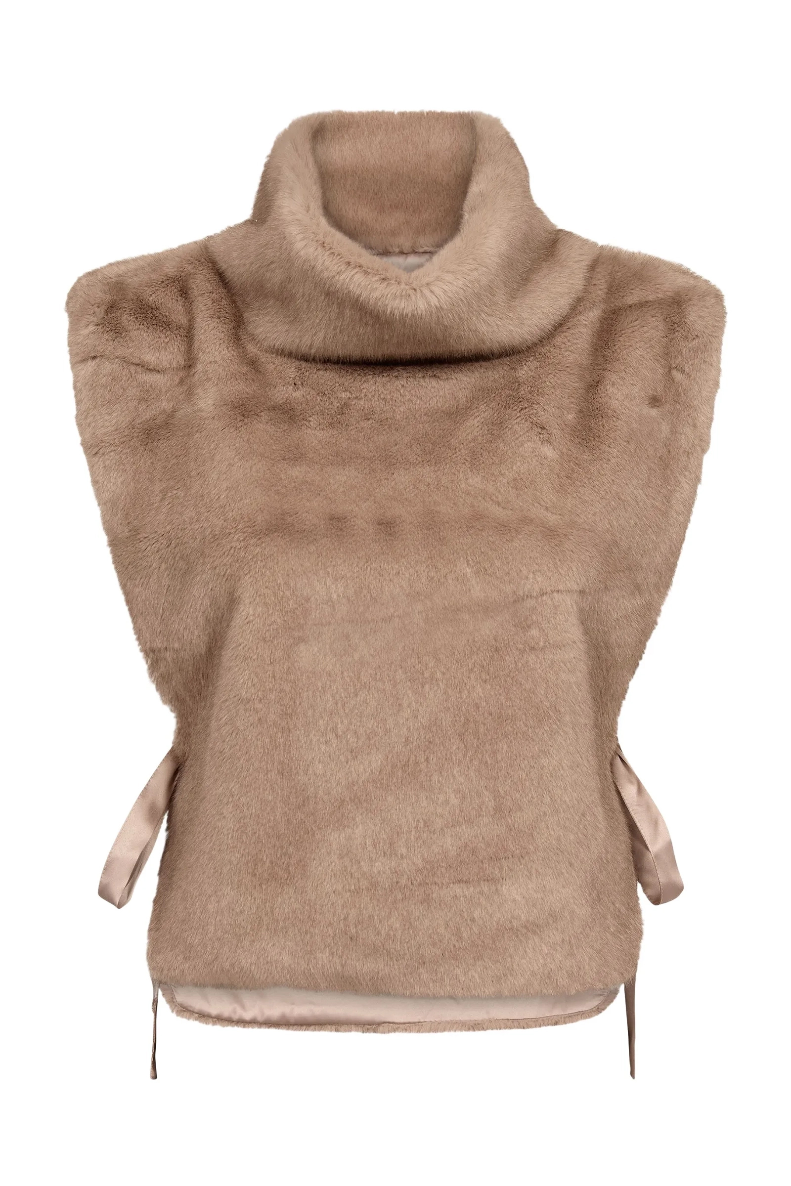 Dames bodywarmer bruin