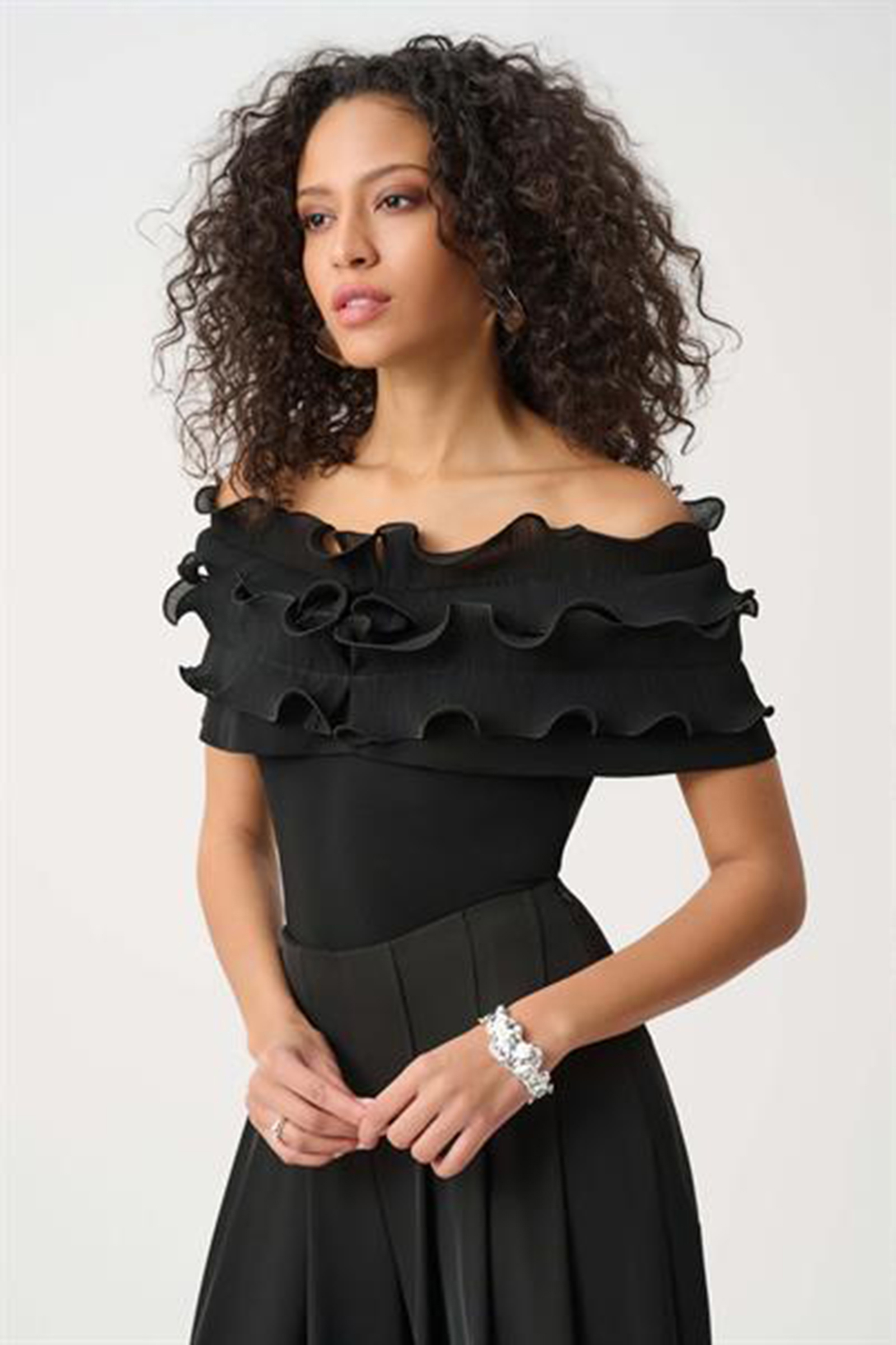 Dames top zwart