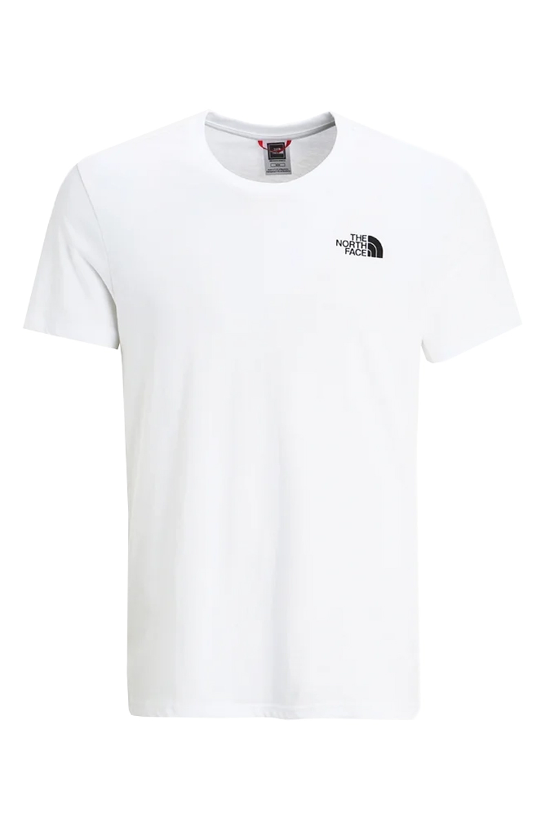 The North Face M S/S SIMPLE DOME TEE Wit-1 1