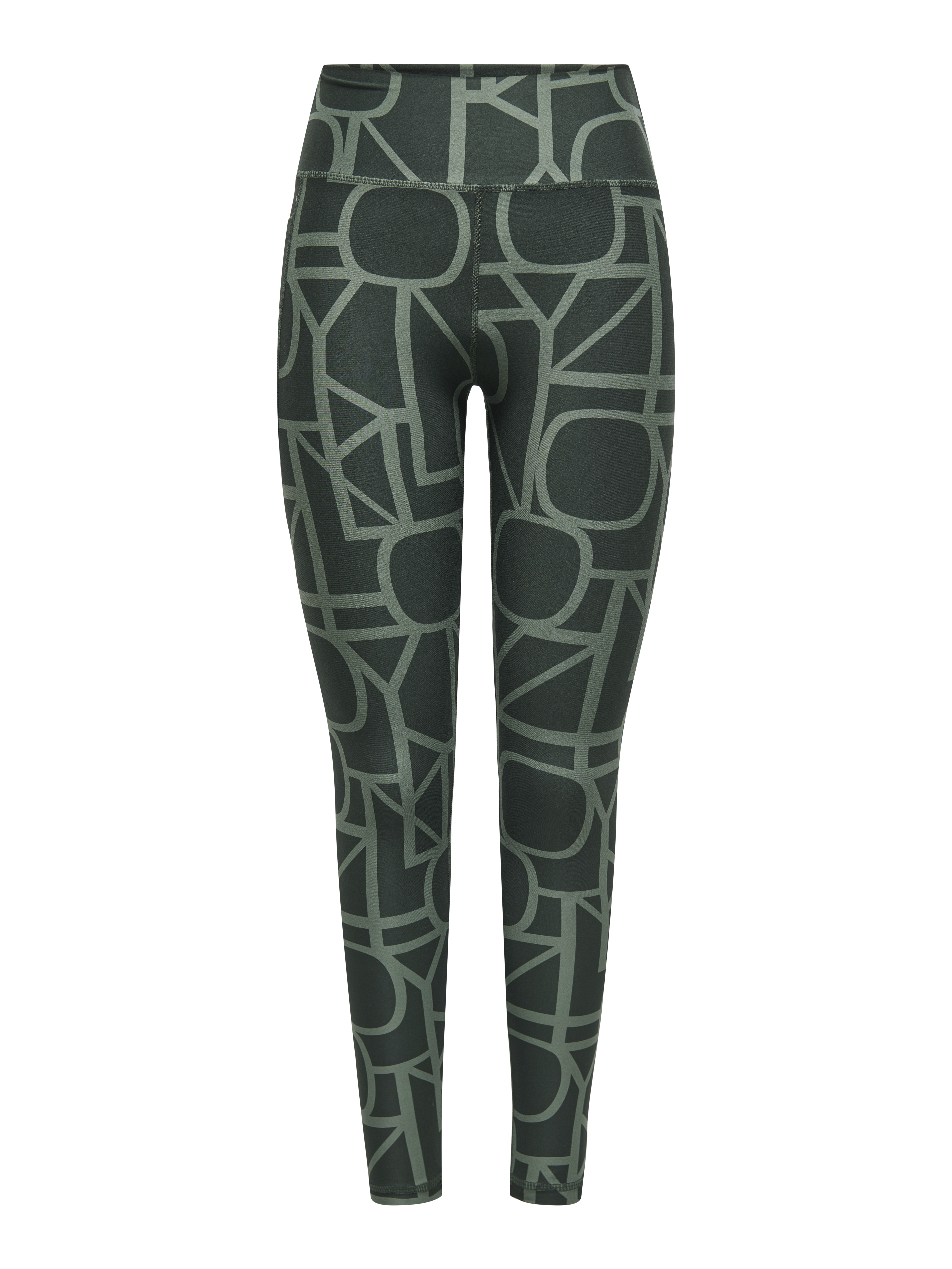 Dames legging groen