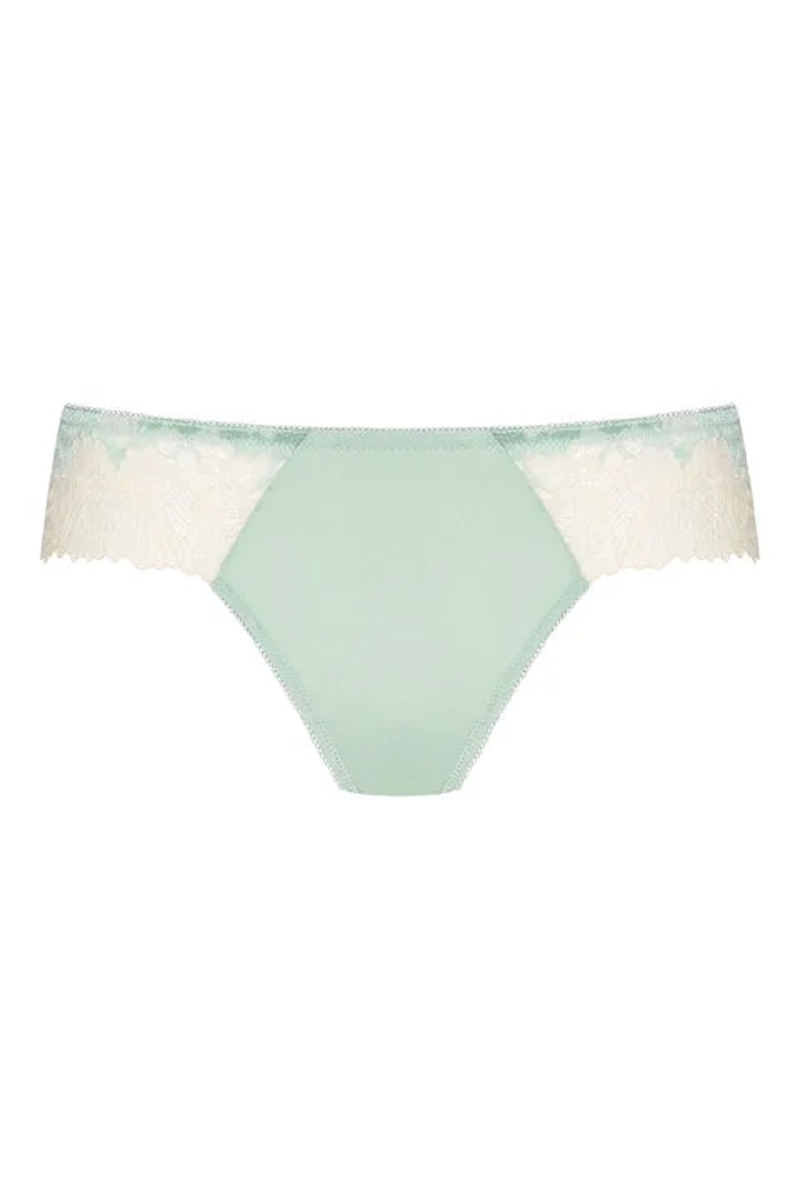 Lingerie dames string groen