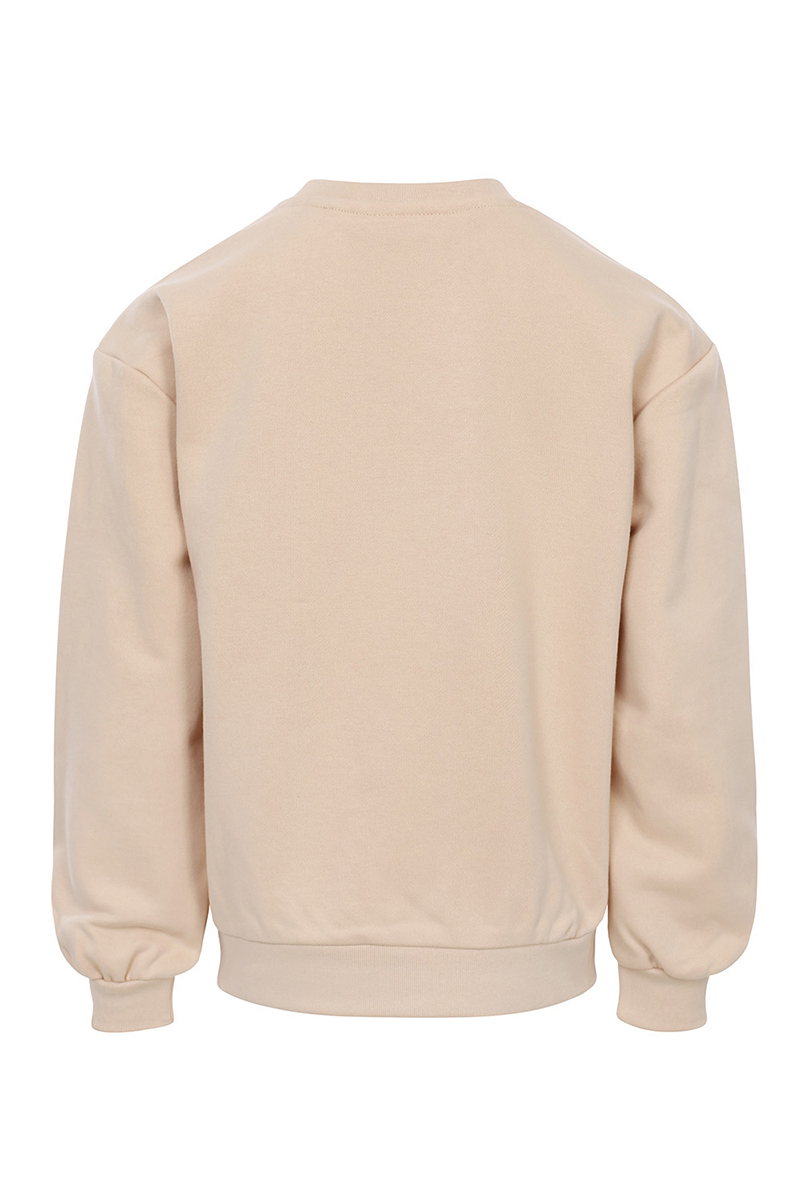 Meisjes sweater bruin