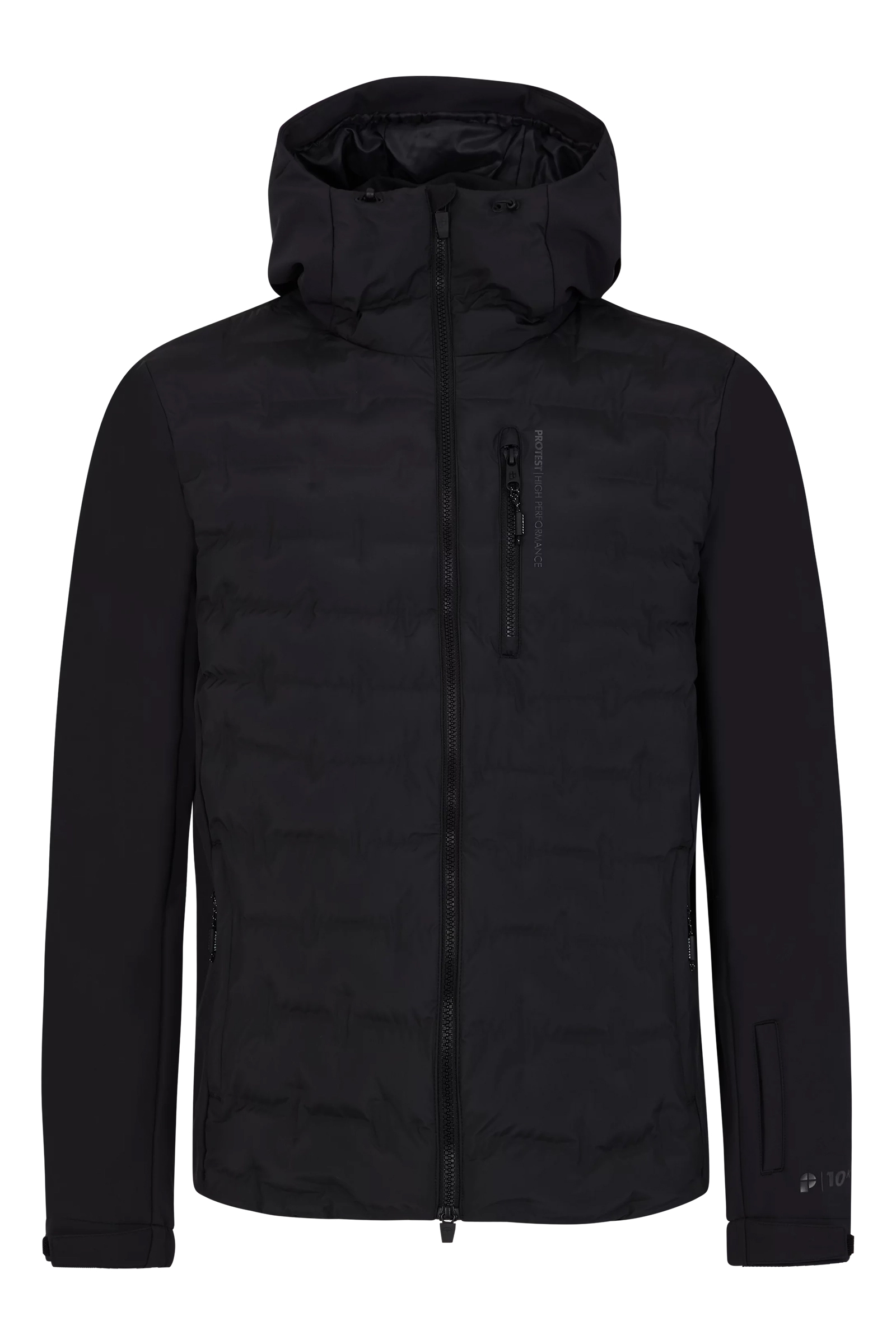 Wintersport heren jack zwart