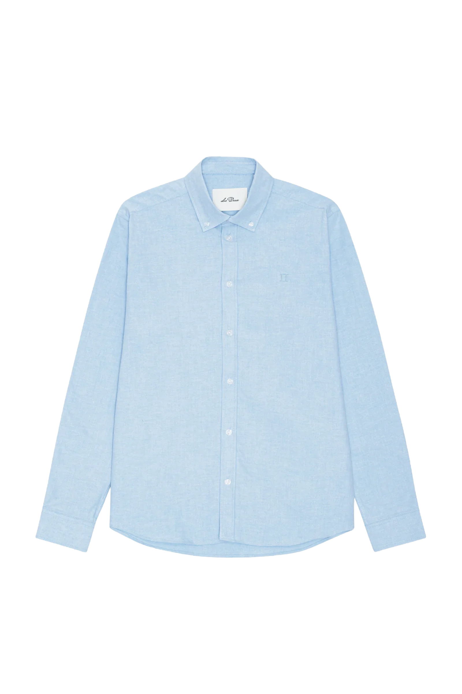 Heren overhemd lm casual blauw
