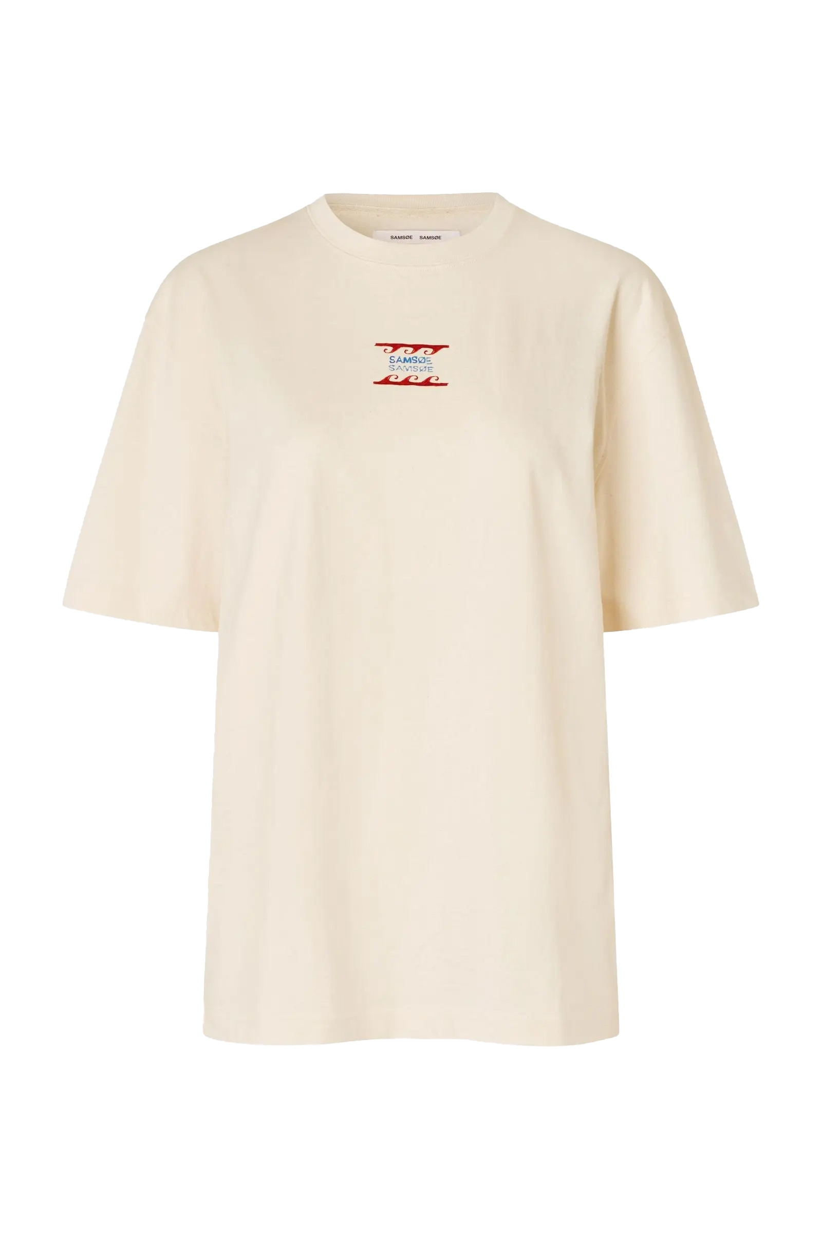 Heren t-shirt kortemouw ecru