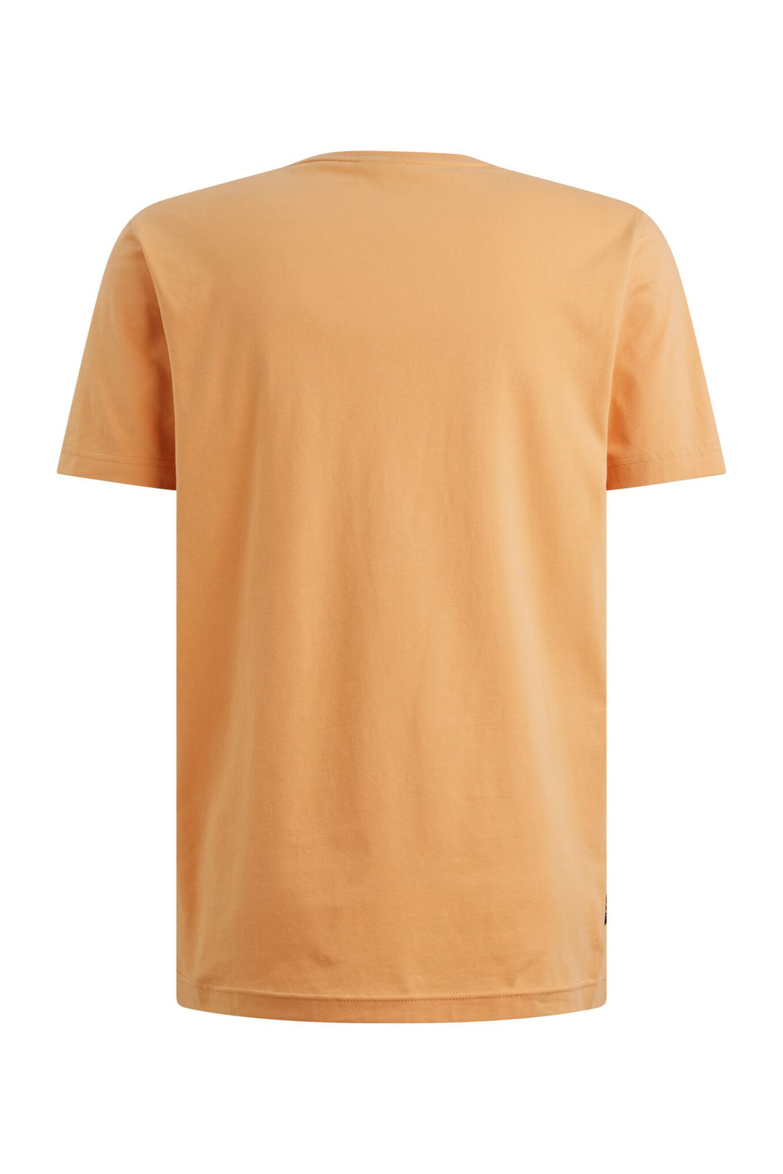 Heren overhemd lm casual oranje