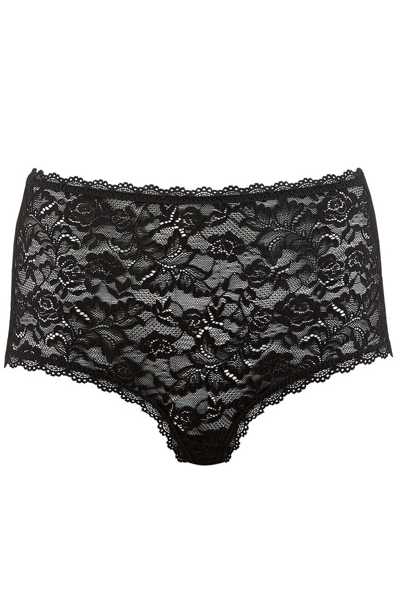 Lingerie dames slip zwart