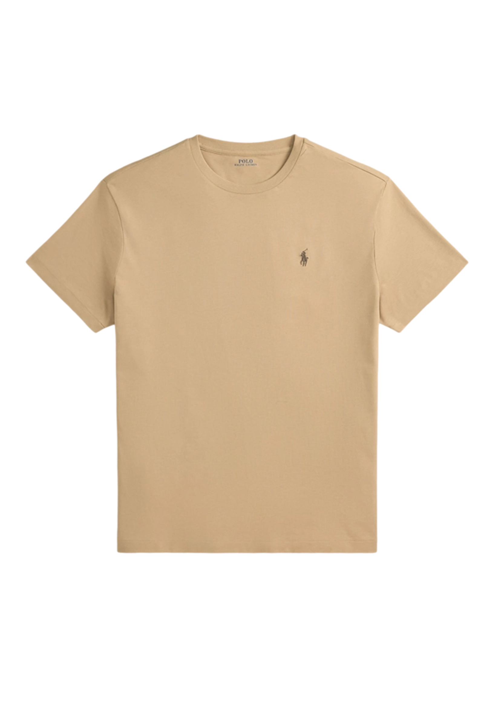 Heren t-shirt kortemouw bruin
