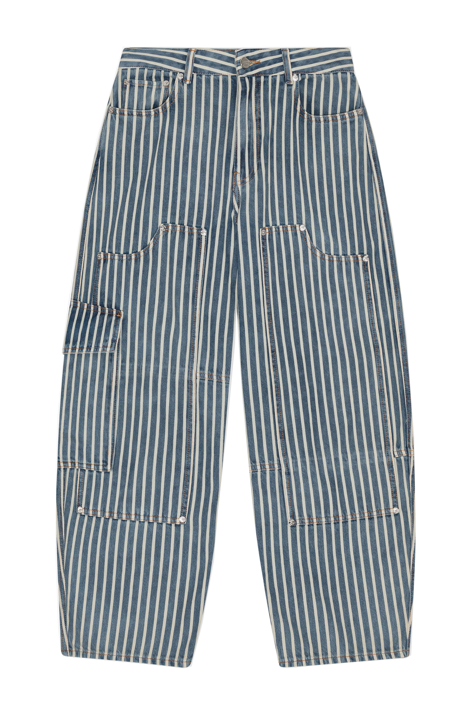 Dames broek blauw