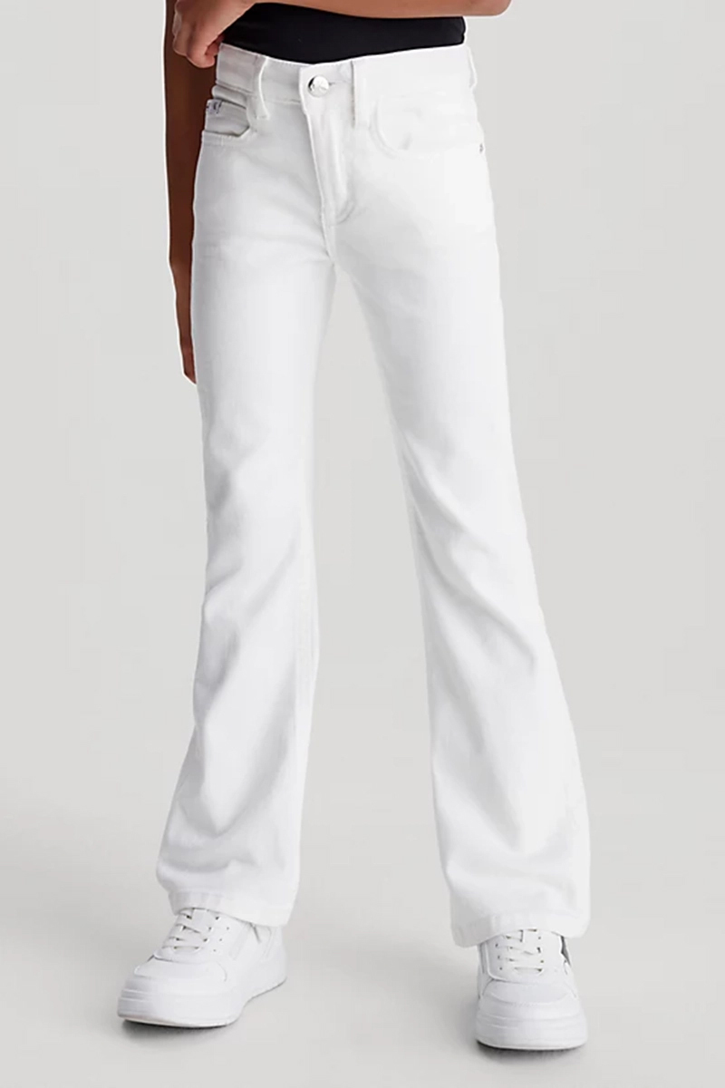 Meisjes jeans wit