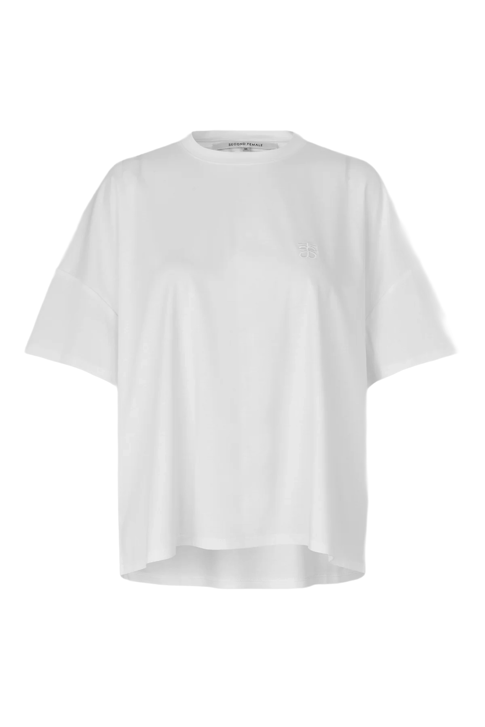 Dames t-shirt korte mouw wit