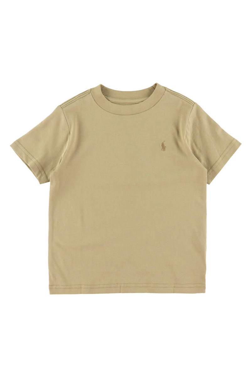 Jongens t-shirt korte mouw bruin